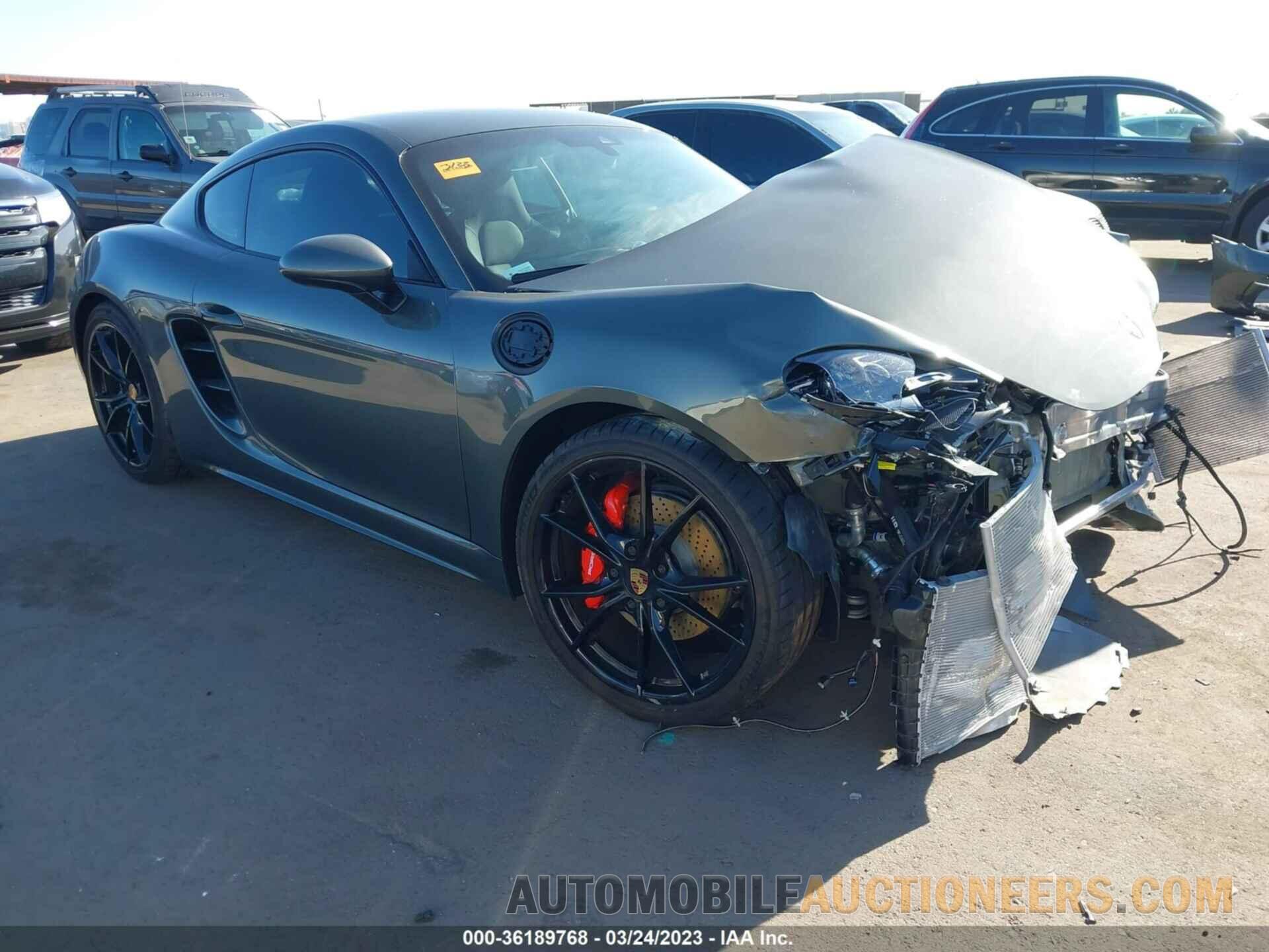 WP0AB2A86MS275249 PORSCHE 718 CAYMAN 2021