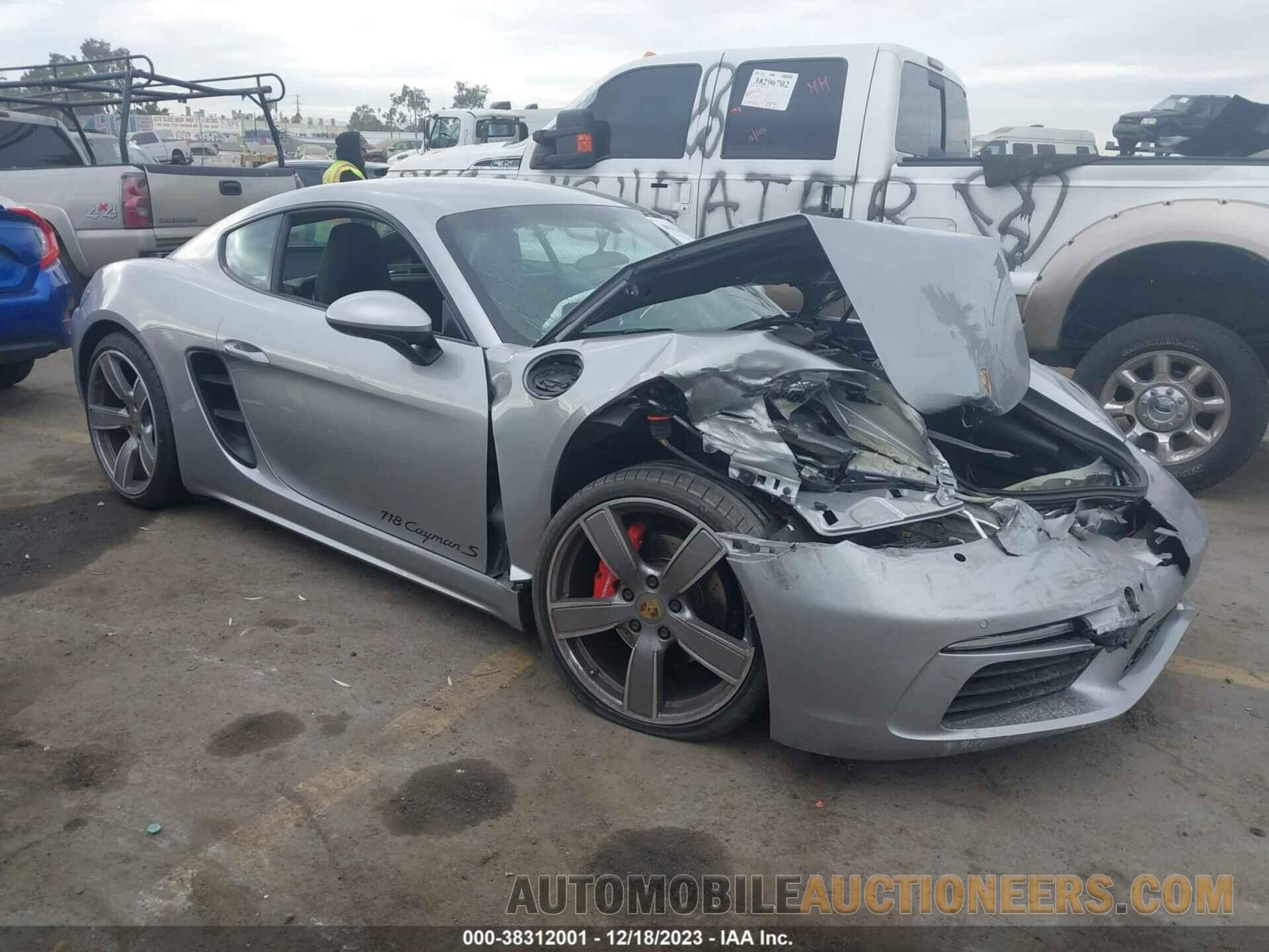 WP0AB2A87KS278707 PORSCHE 718 CAYMAN 2019