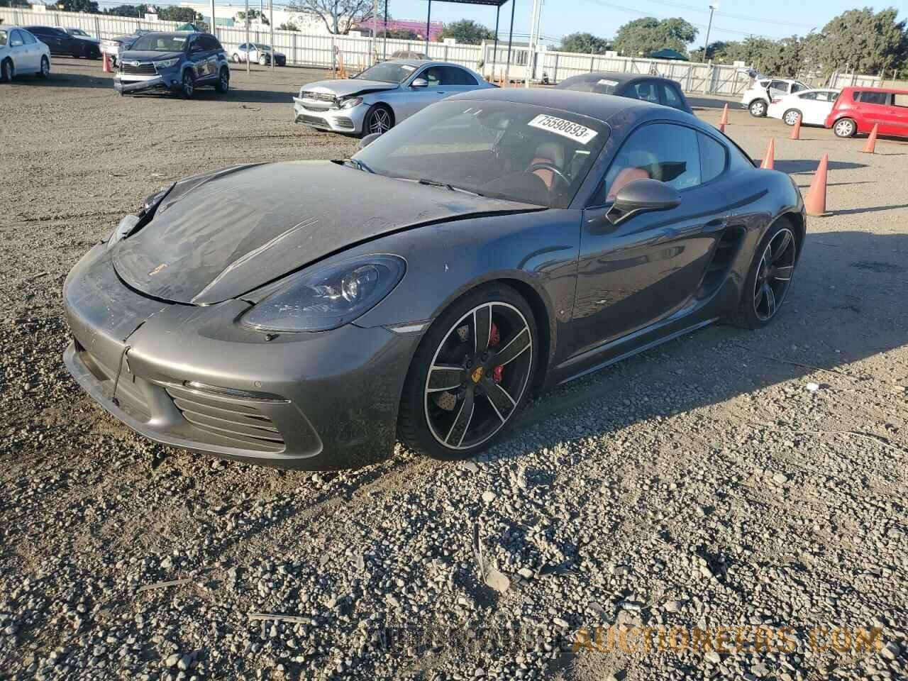 WP0AB2A88JK278164 PORSCHE CAYMAN 2018