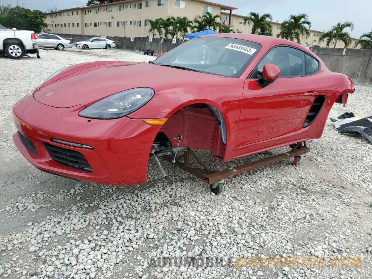 WP0AB2A88JK278245 PORSCHE CAYMAN 2018