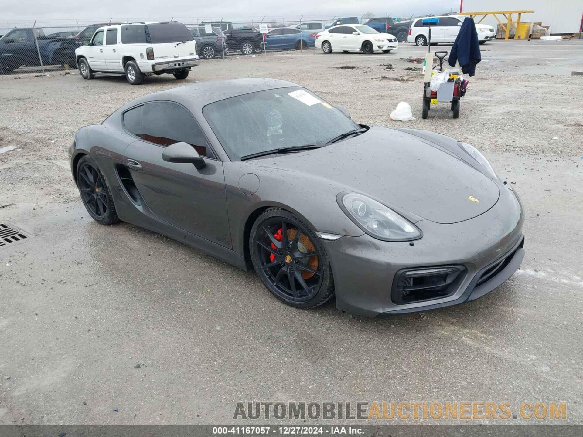 WP0AB2A89FK184124 PORSCHE CAYMAN 2015