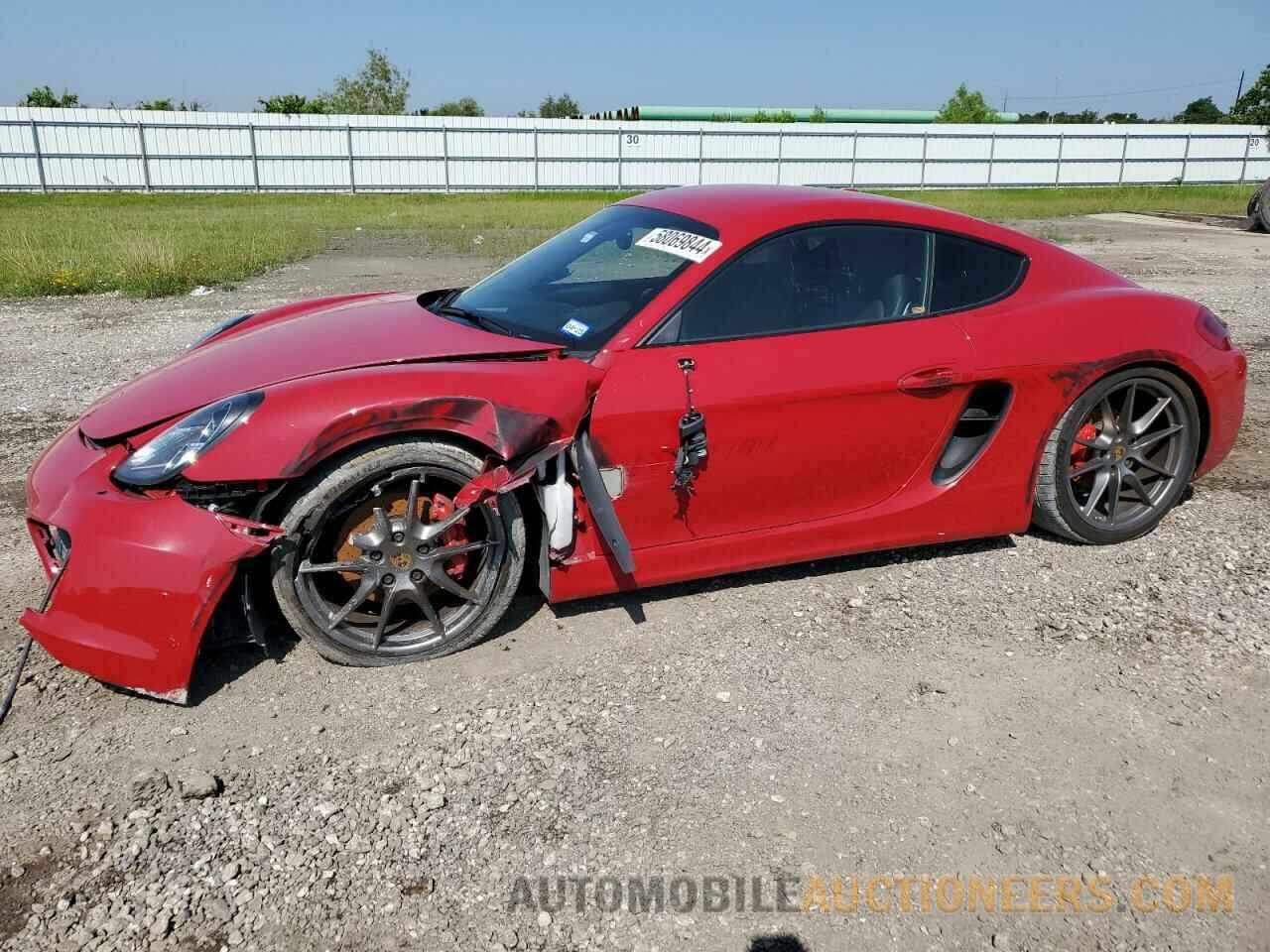 WP0AB2A89GK186456 PORSCHE CAYMAN 2016