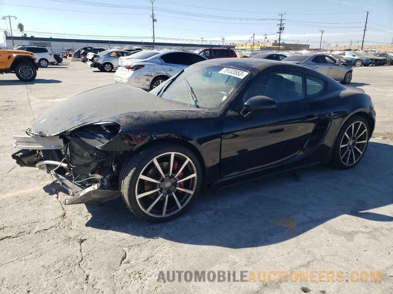 WP0AB2A89JK278125 PORSCHE CAYMAN 2018