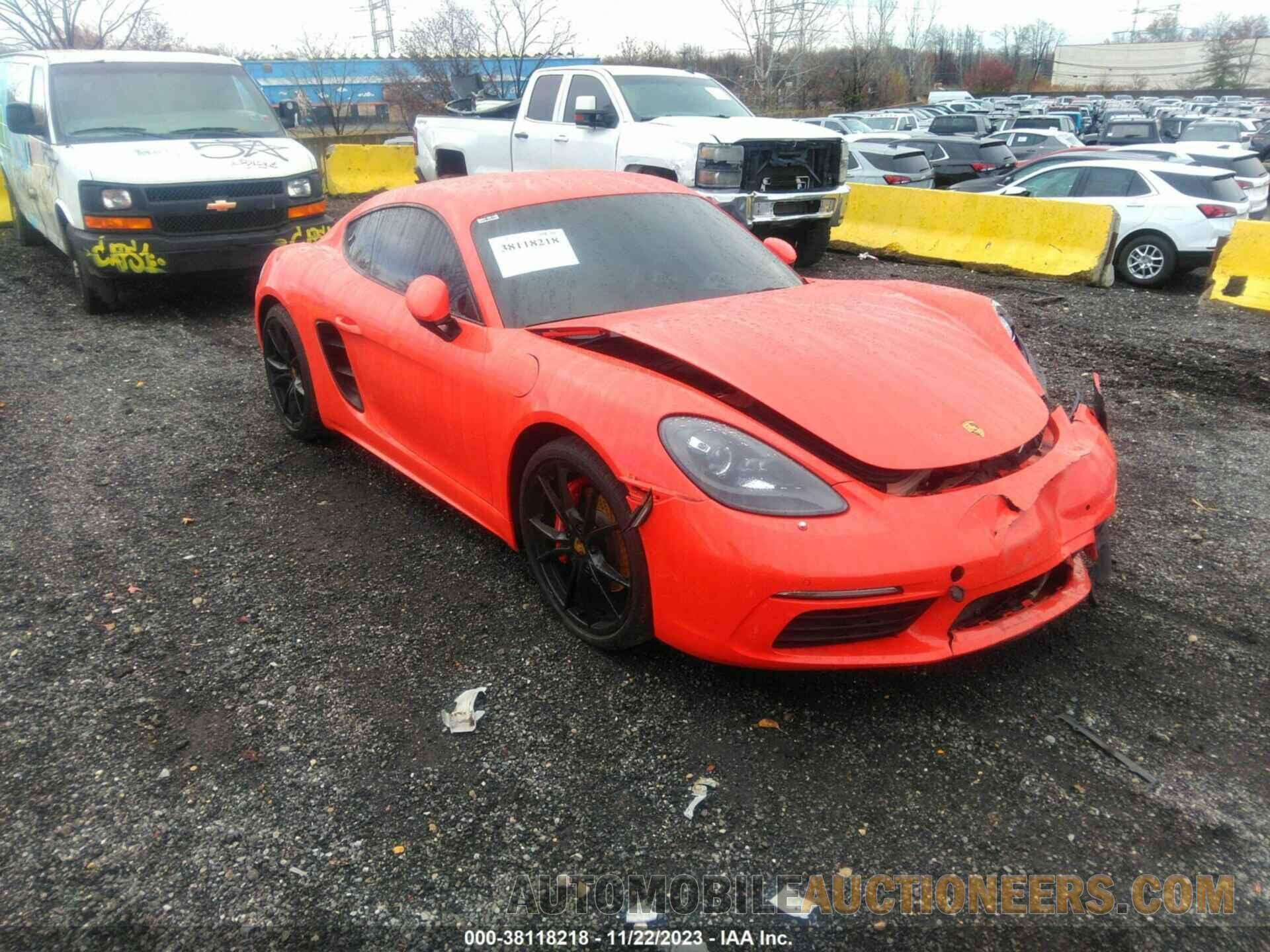 WP0AB2A8XHS285305 PORSCHE 718 CAYMAN 2017