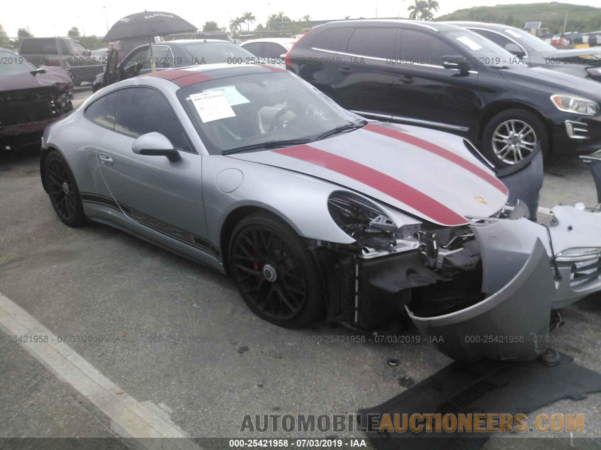 WP0AB2A90GS122640 PORSCHE 911 2016