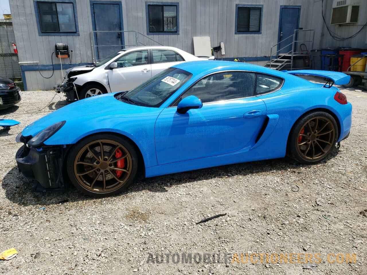 WP0AC2A80GK192515 PORSCHE CAYMAN 2016