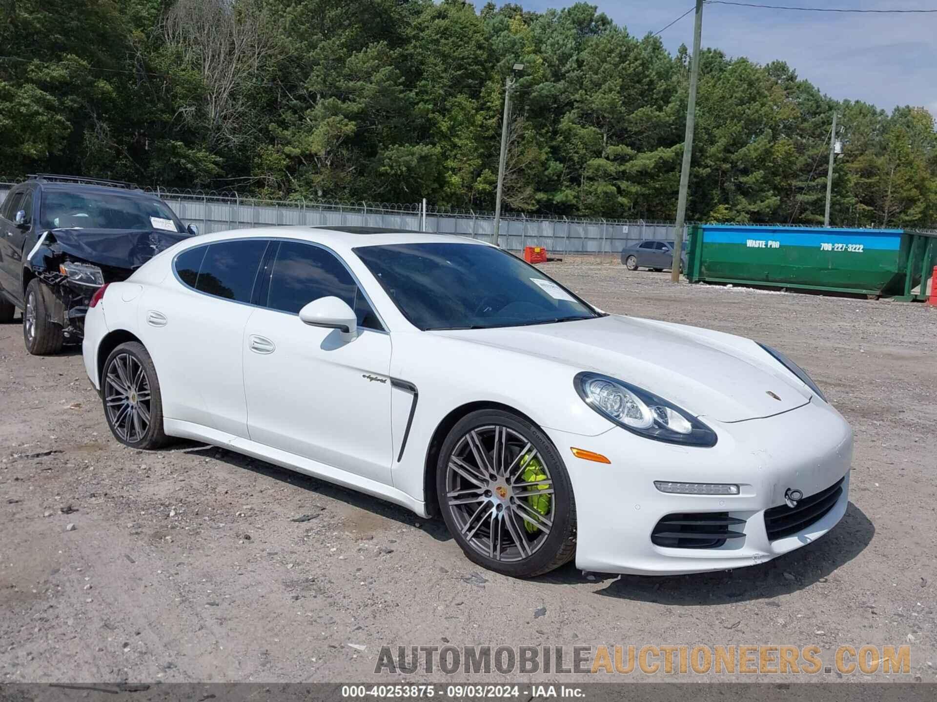 WP0AD2A77GL040598 PORSCHE PANAMERA E-HYBRID 2016