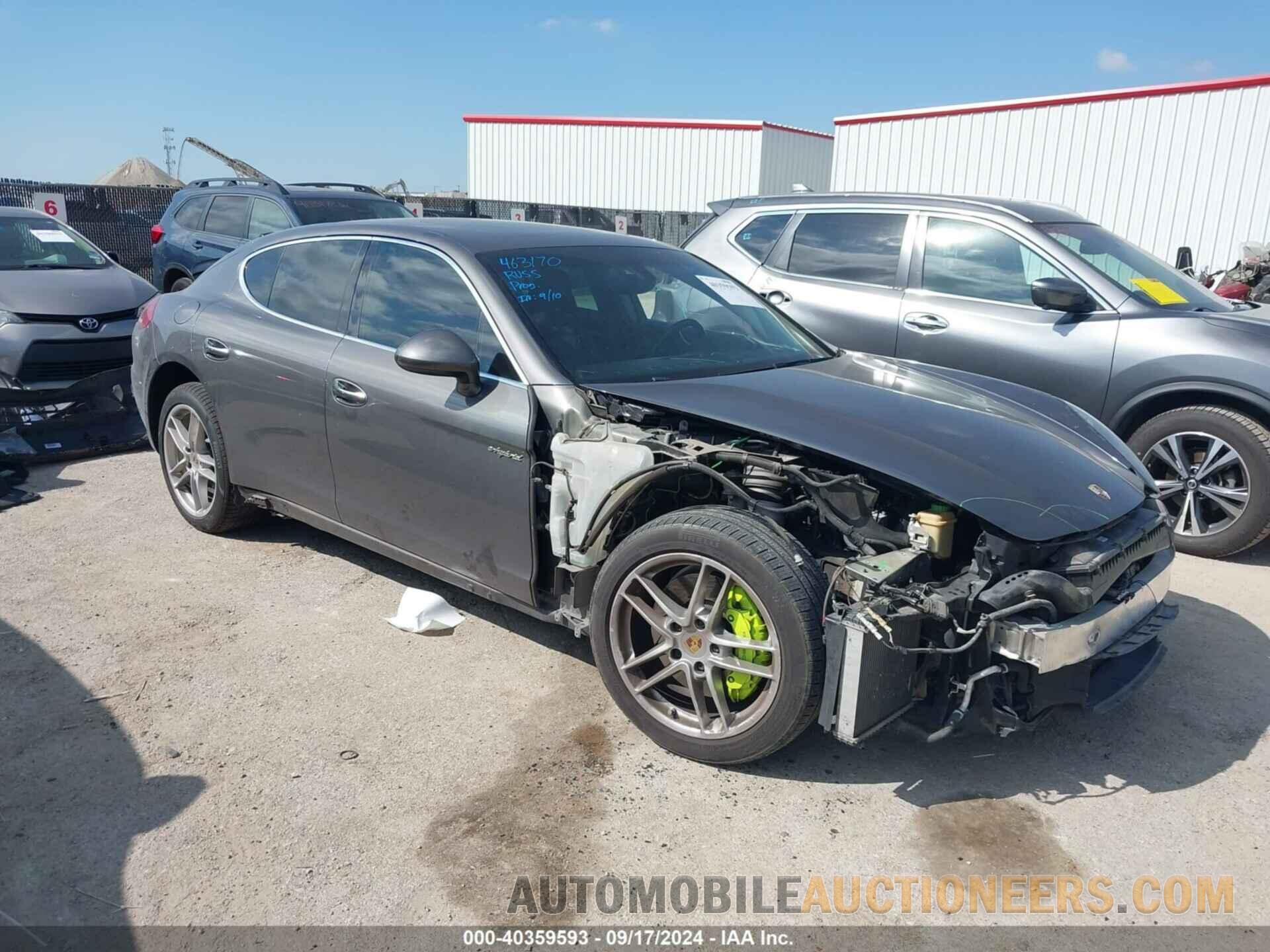 WP0AD2A78GL040769 PORSCHE PANAMERA E-HYBRID 2016