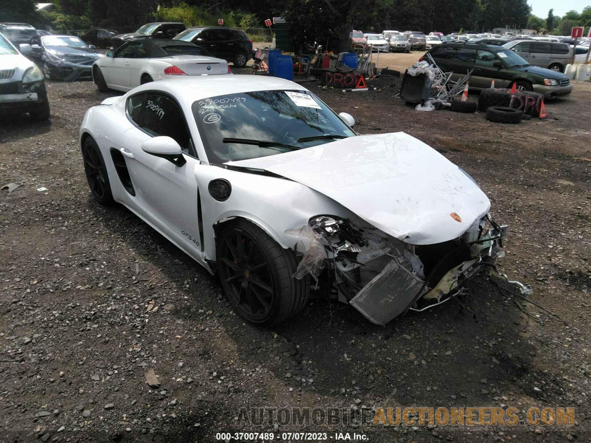 WP0AD2A86NS268524 PORSCHE 718 CAYMAN 2022