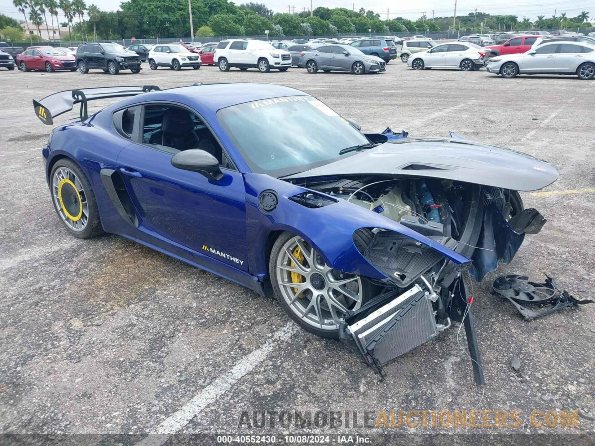 WP0AE2A86RK274617 PORSCHE 718 CAYMAN 2024