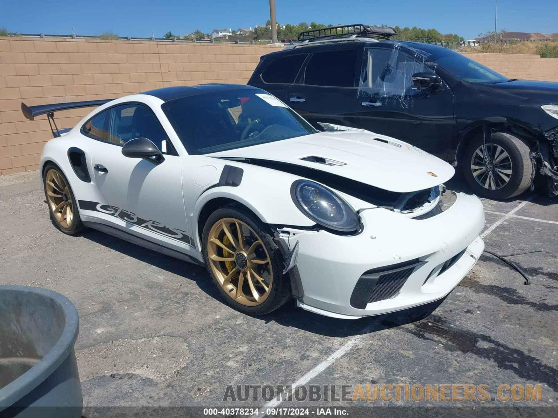 WP0AF2A92KS165387 PORSCHE 911 2019