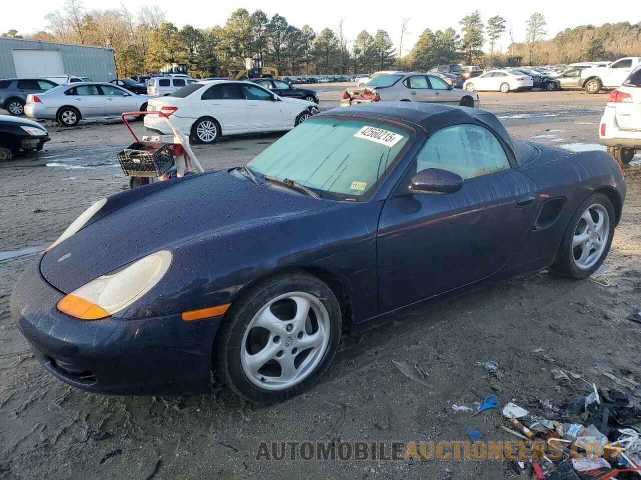 WP0CA2981YU620536 PORSCHE BOXSTER 2000