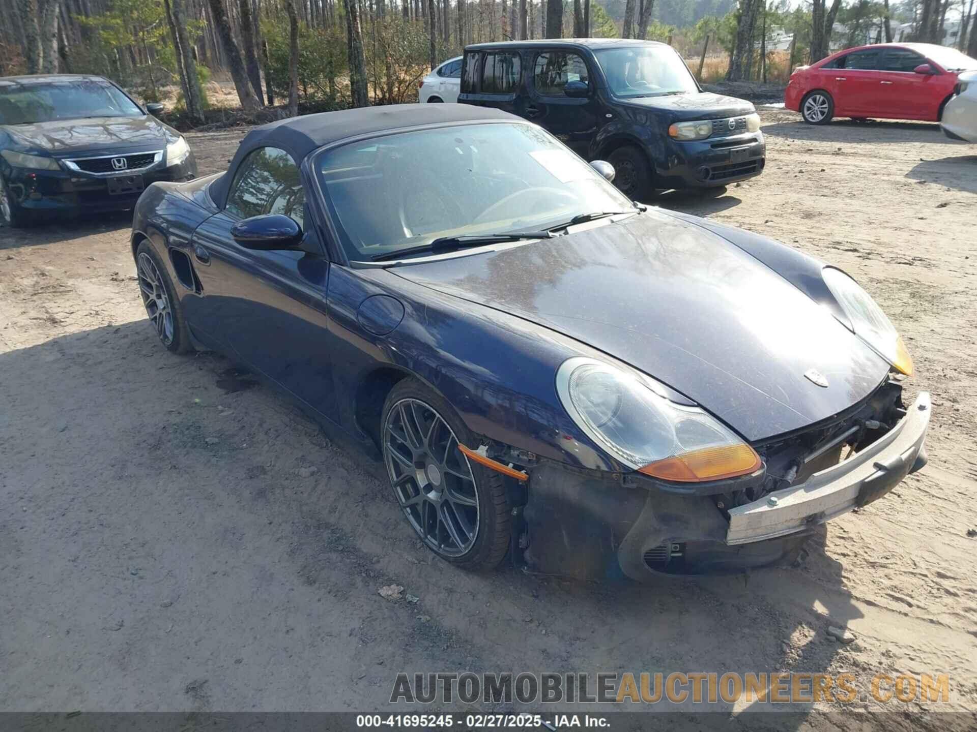 WP0CA29841U626899 PORSCHE BOXSTER 2001