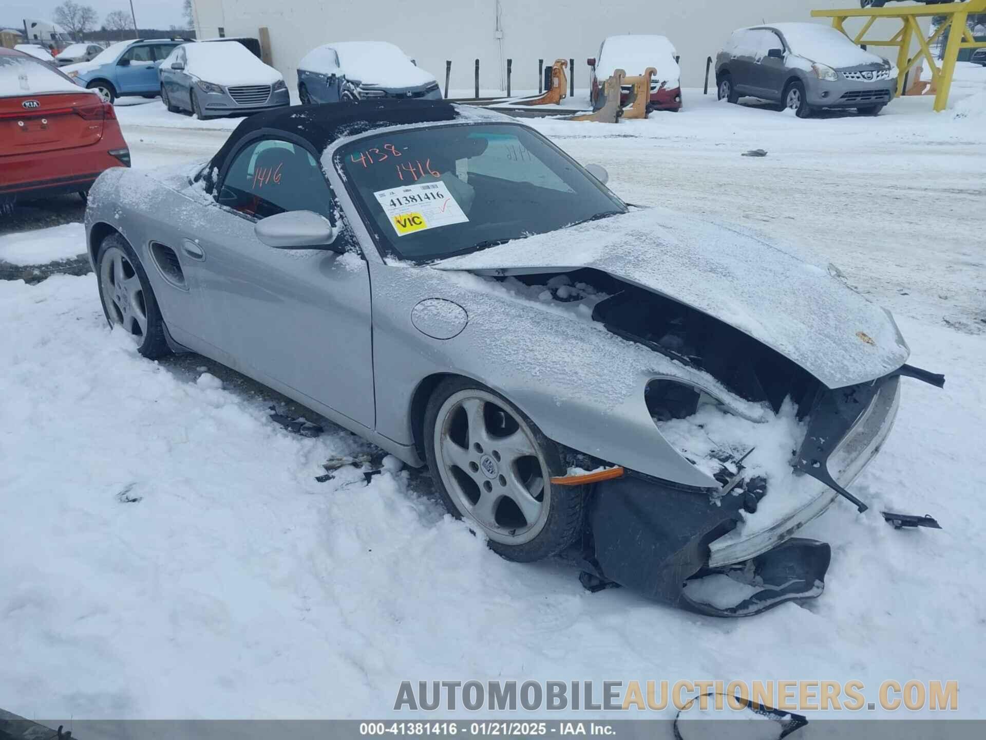 WP0CA2984YU621650 PORSCHE BOXSTER 2000