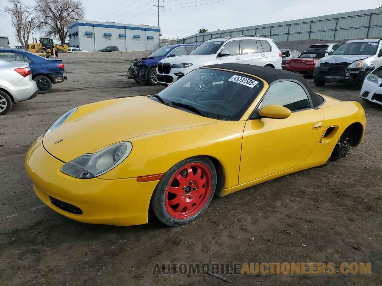 WP0CA2987YU622811 PORSCHE BOXSTER 2000