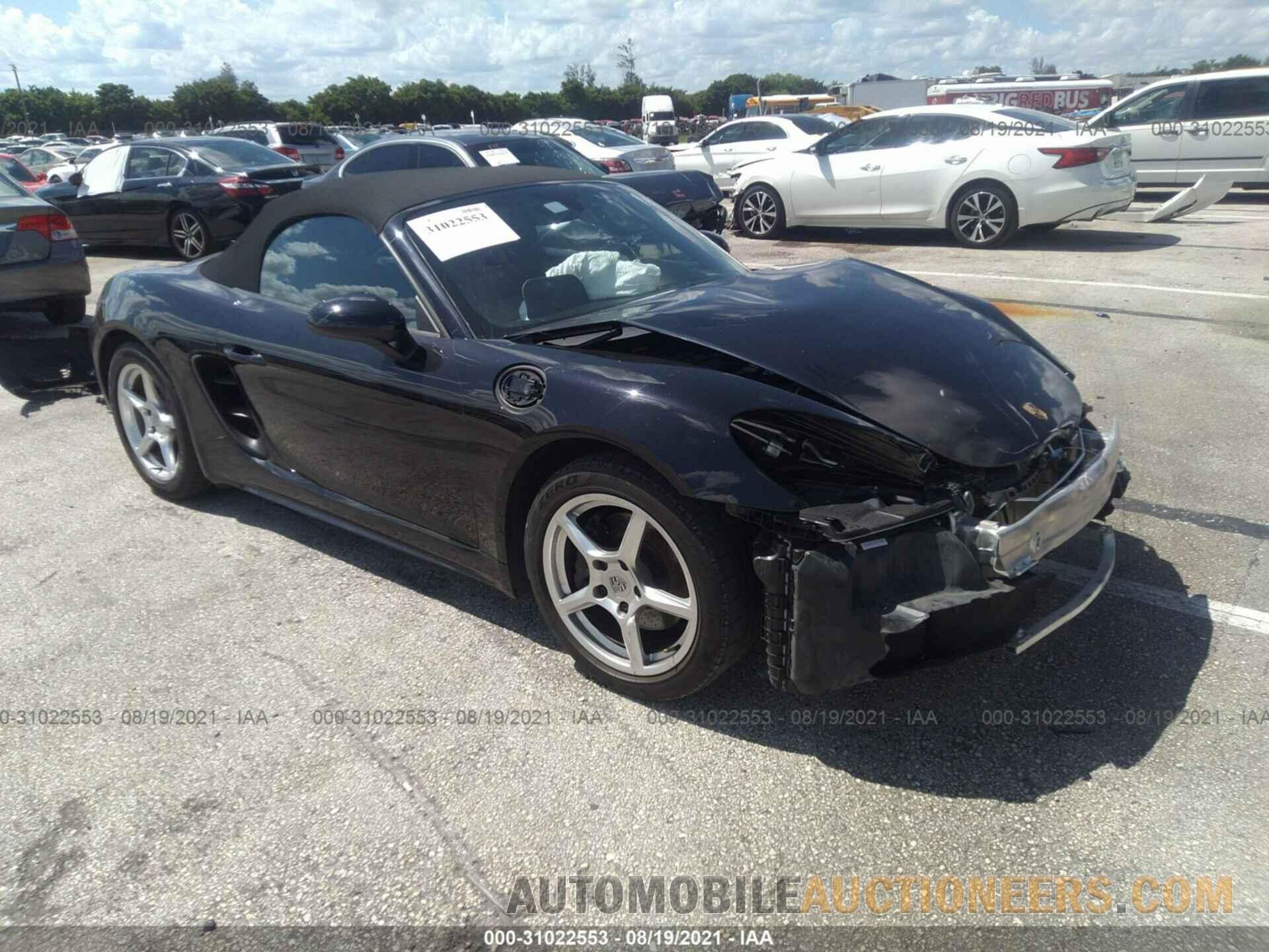 WP0CA2A80JS210727 PORSCHE 718 BOXSTER 2018