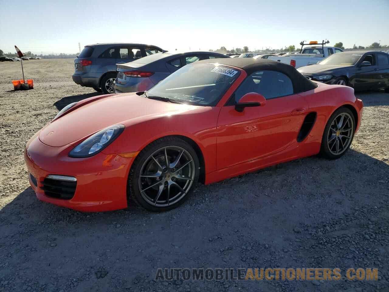 WP0CA2A81GS120785 PORSCHE BOXSTER 2016