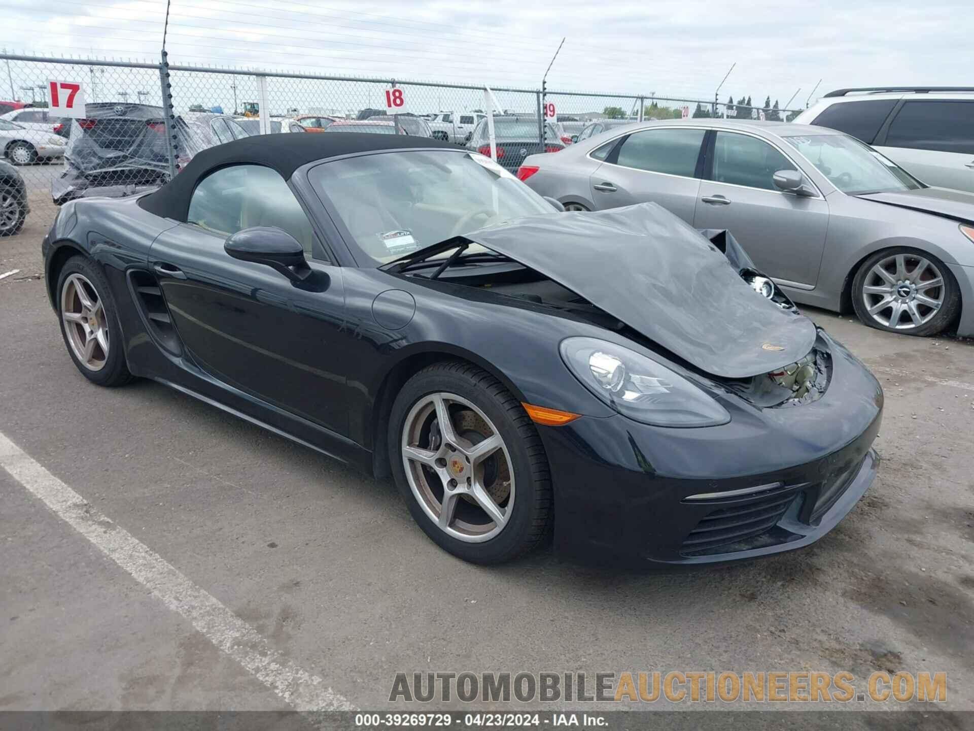 WP0CA2A81HS221231 PORSCHE 718 BOXSTER 2017