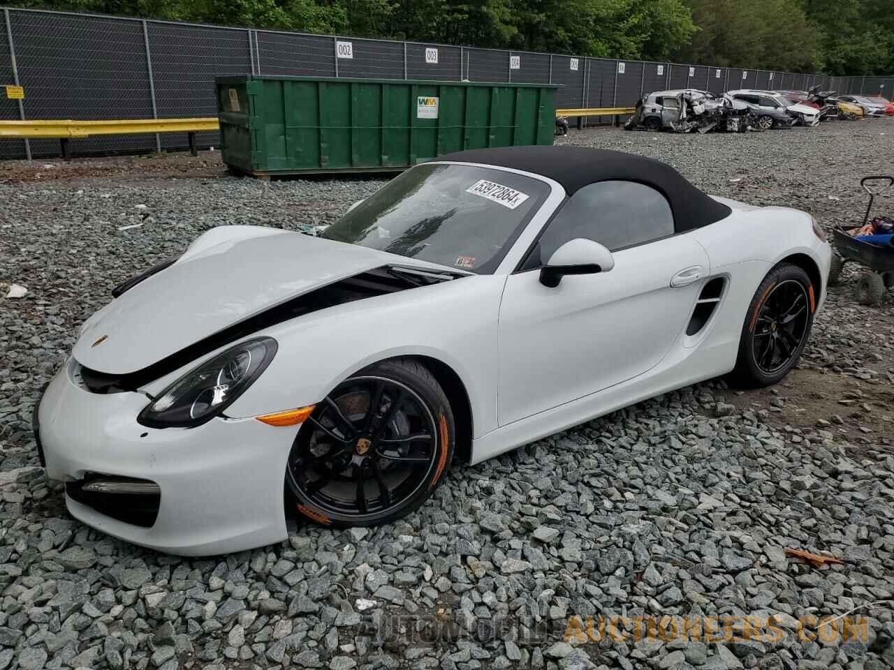 WP0CA2A82FS110247 PORSCHE BOXSTER 2015