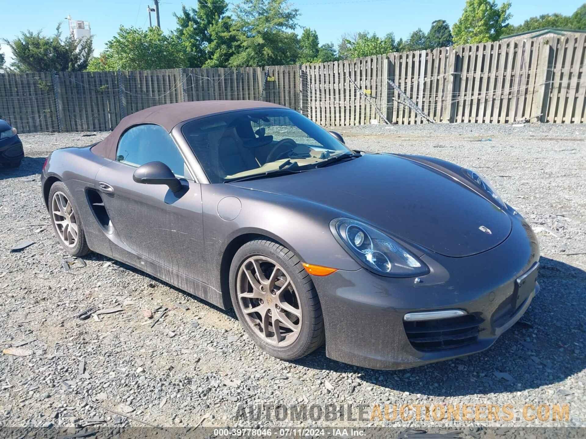 WP0CA2A82FS121071 PORSCHE BOXSTER 2015