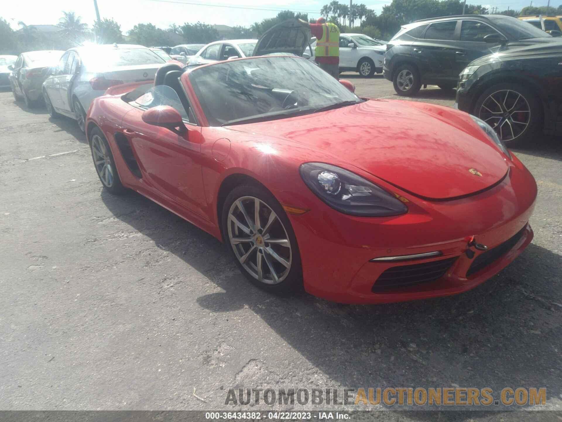 WP0CA2A82HS222064 PORSCHE 718 BOXSTER 2017