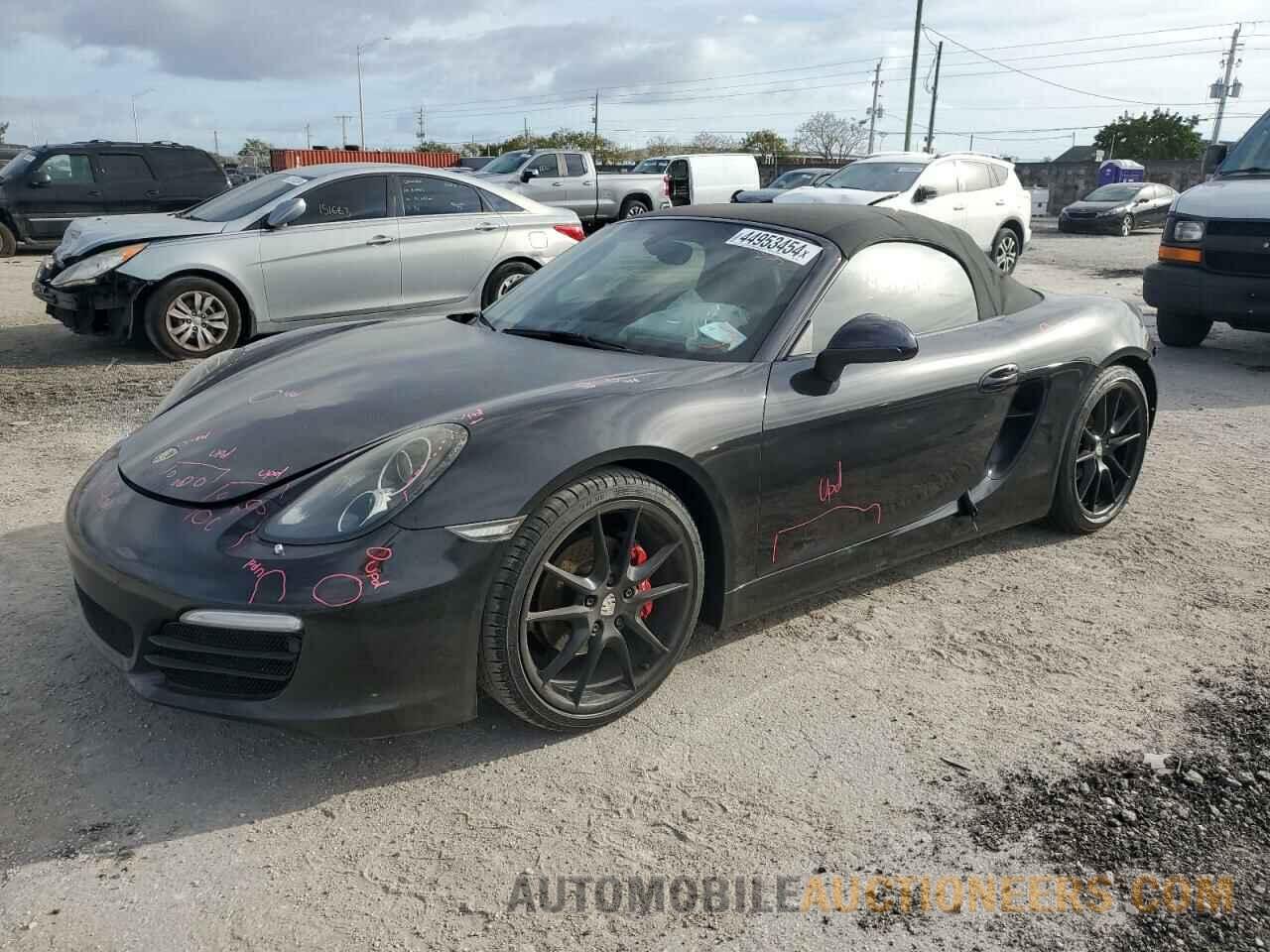 WP0CA2A83GS120481 PORSCHE BOXSTER 2016