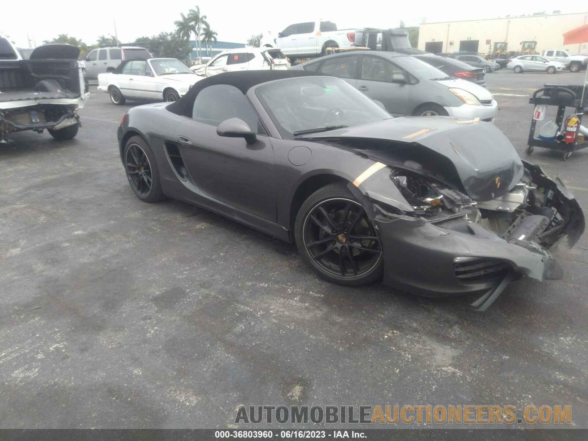 WP0CA2A83GS120514 PORSCHE BOXSTER 2016