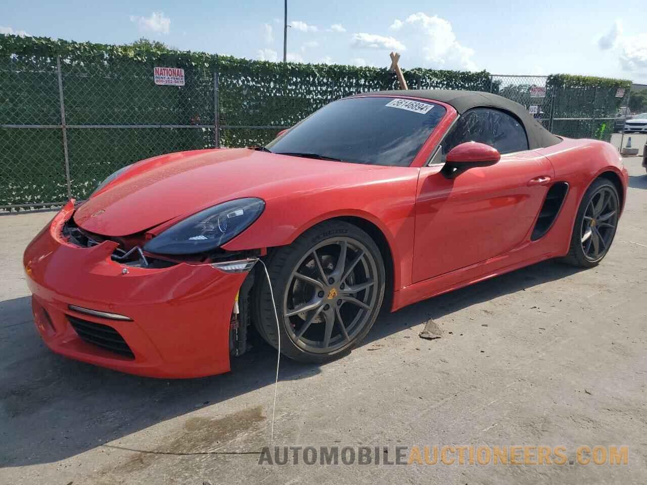 WP0CA2A83HS220520 PORSCHE BOXSTER 2017