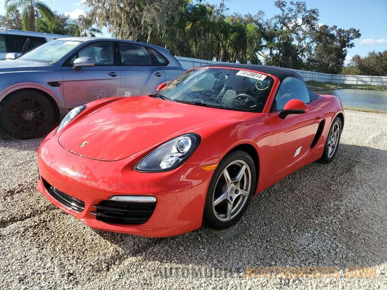 WP0CA2A84GS120540 PORSCHE BOXSTER 2016