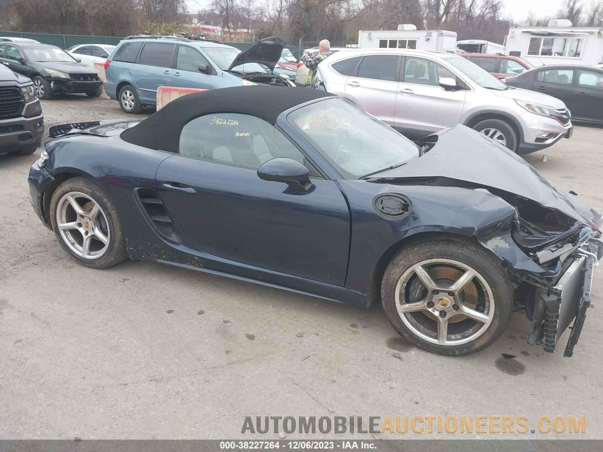 WP0CA2A84KS210134 PORSCHE 718 BOXSTER 2019