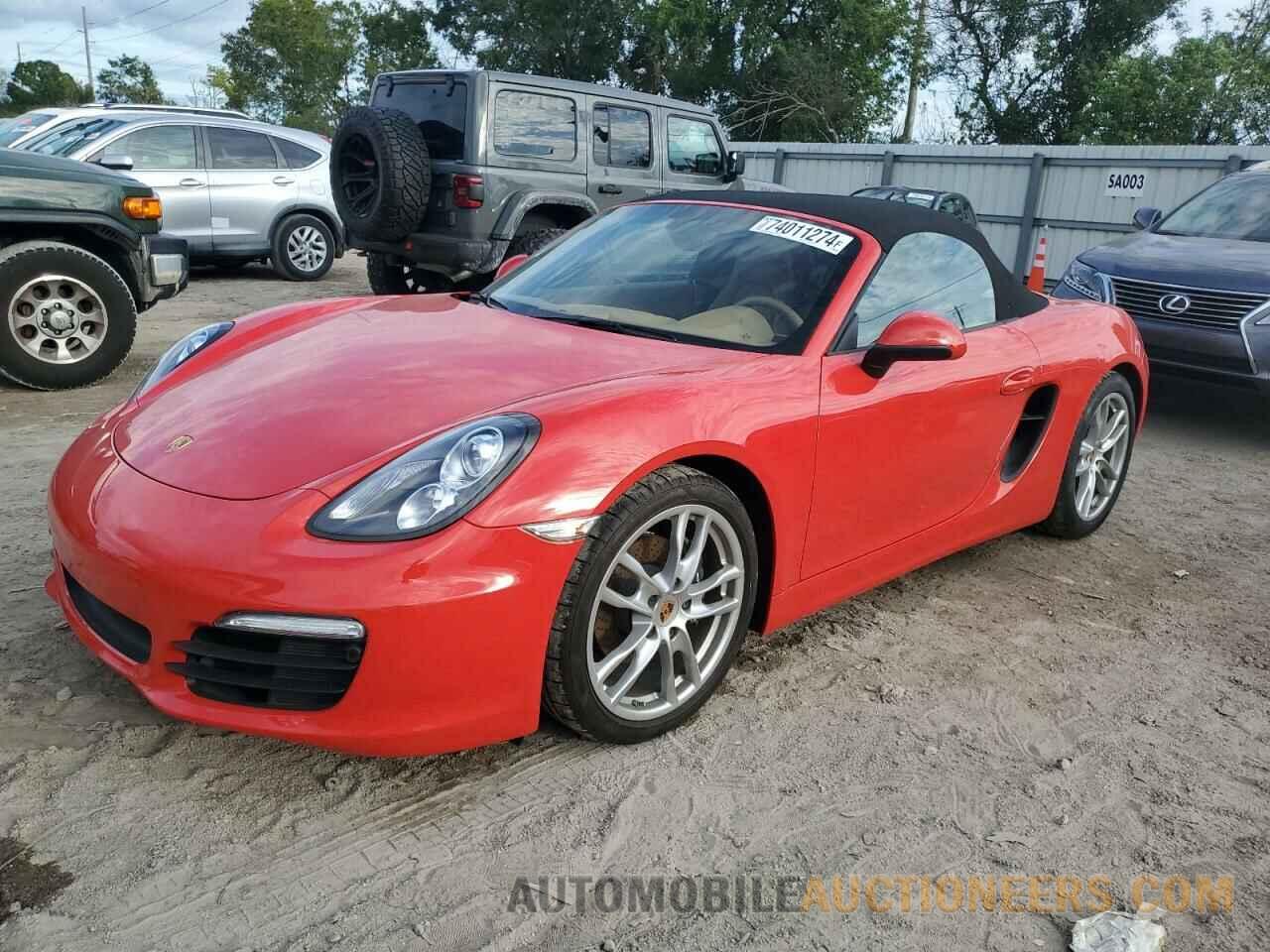 WP0CA2A85FS110260 PORSCHE BOXSTER 2015