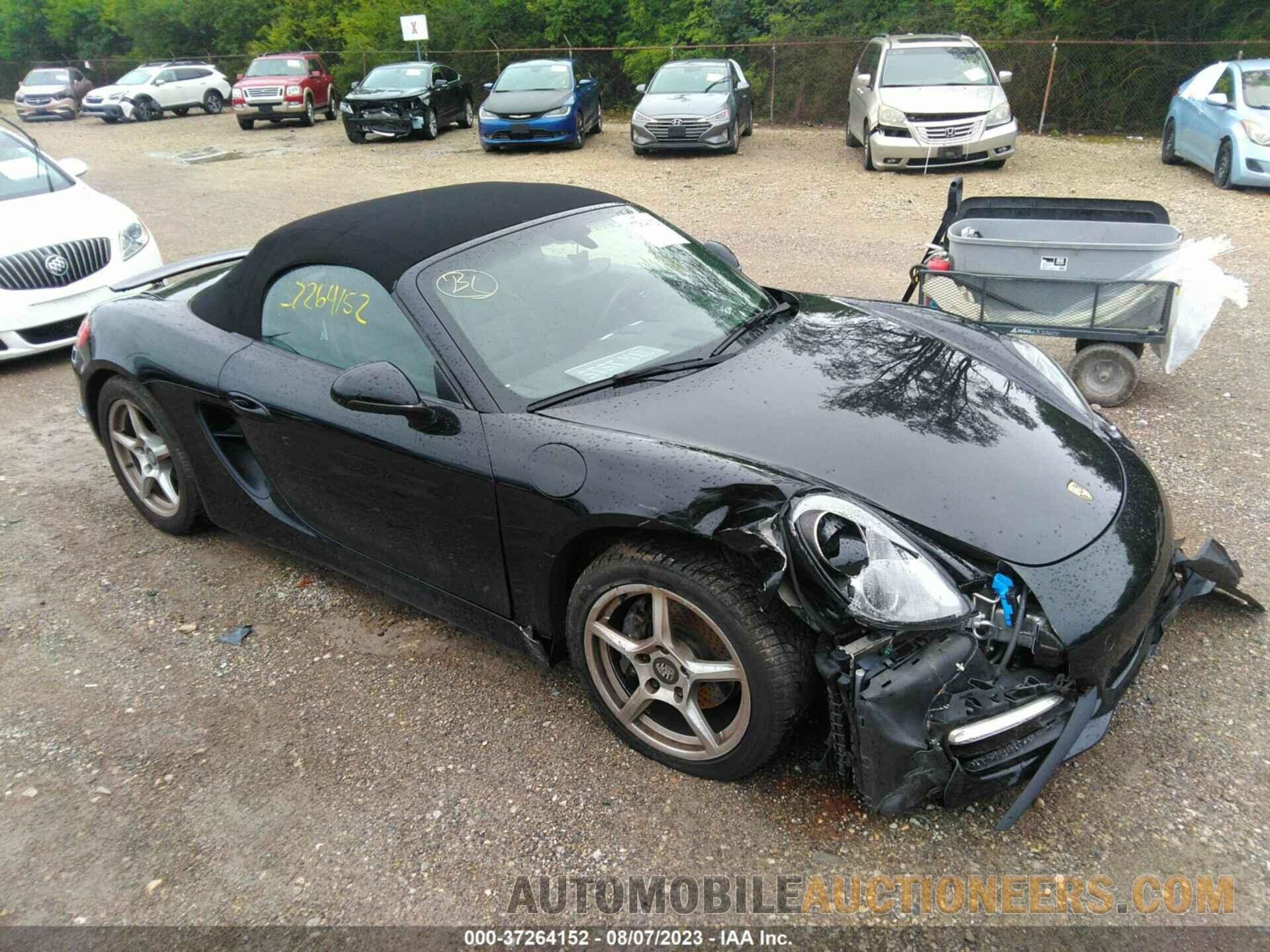 WP0CA2A85GS120482 PORSCHE BOXSTER 2016