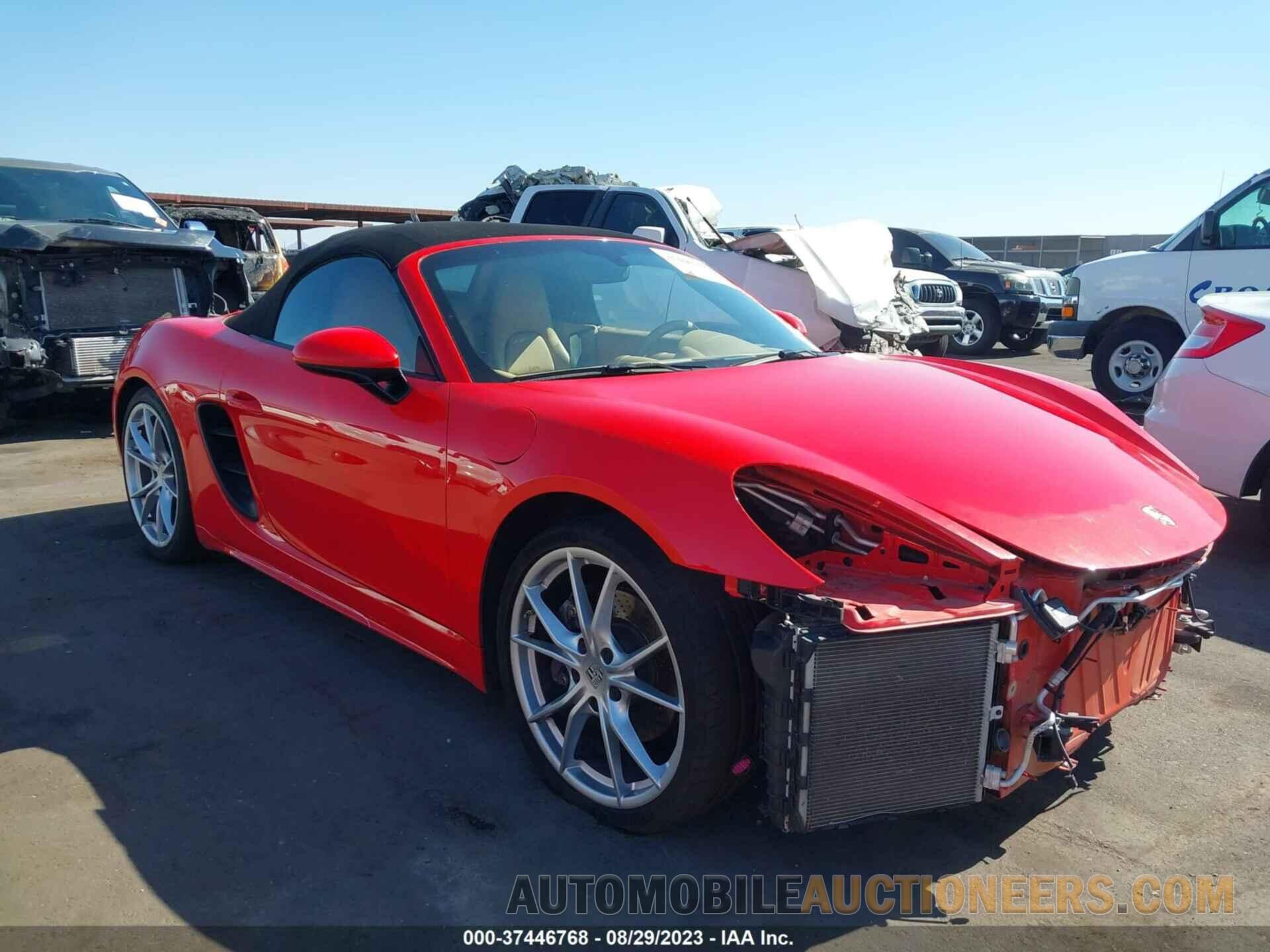 WP0CA2A85HS221121 PORSCHE 718 BOXSTER 2017