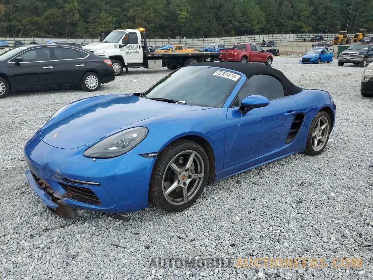 WP0CA2A85JS210139 PORSCHE BOXSTER 2018