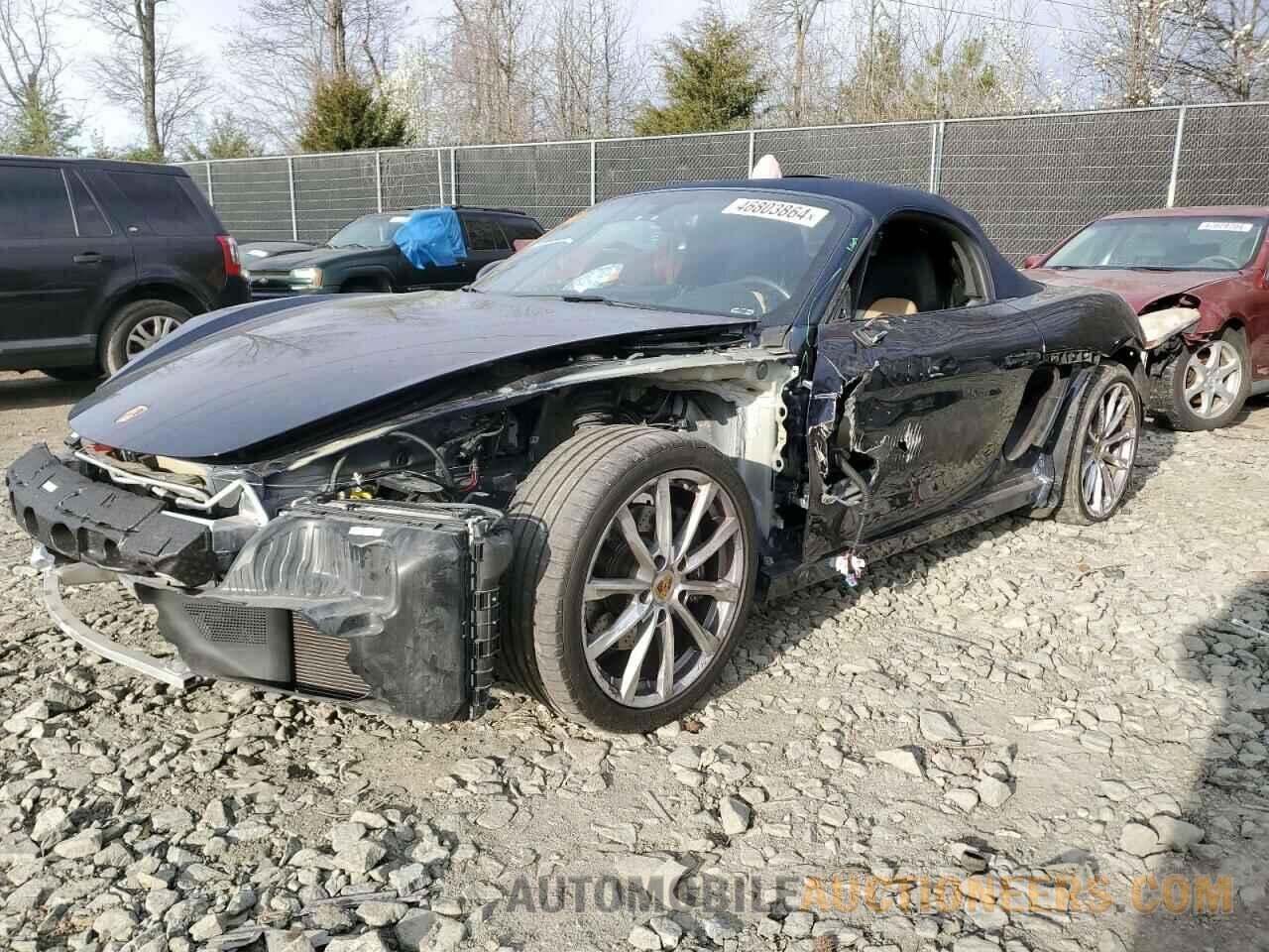 WP0CA2A85JS210741 PORSCHE BOXSTER 2018