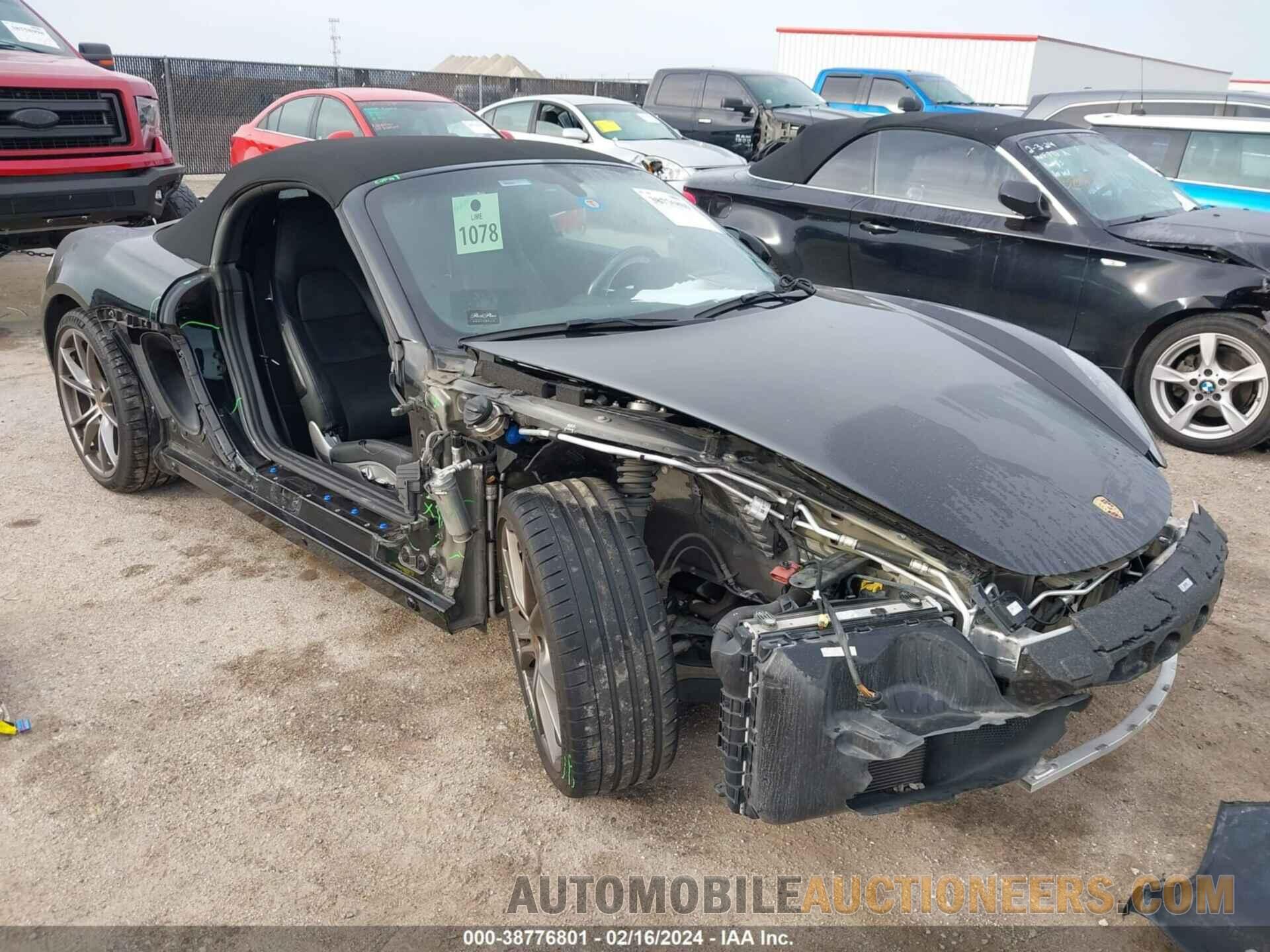 WP0CA2A85KS211437 PORSCHE 718 BOXSTER 2019