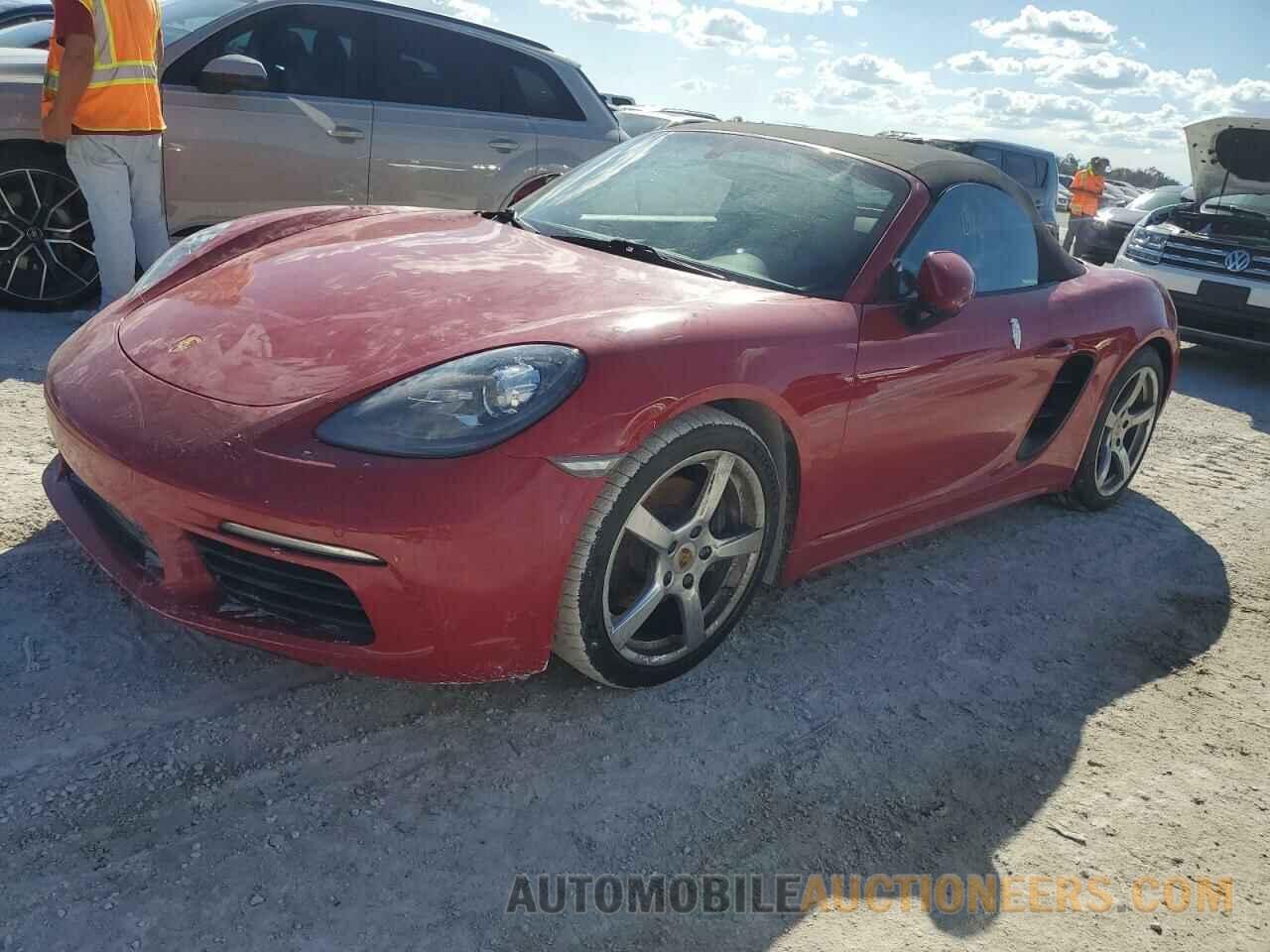 WP0CA2A86HS221306 PORSCHE BOXSTER 2017