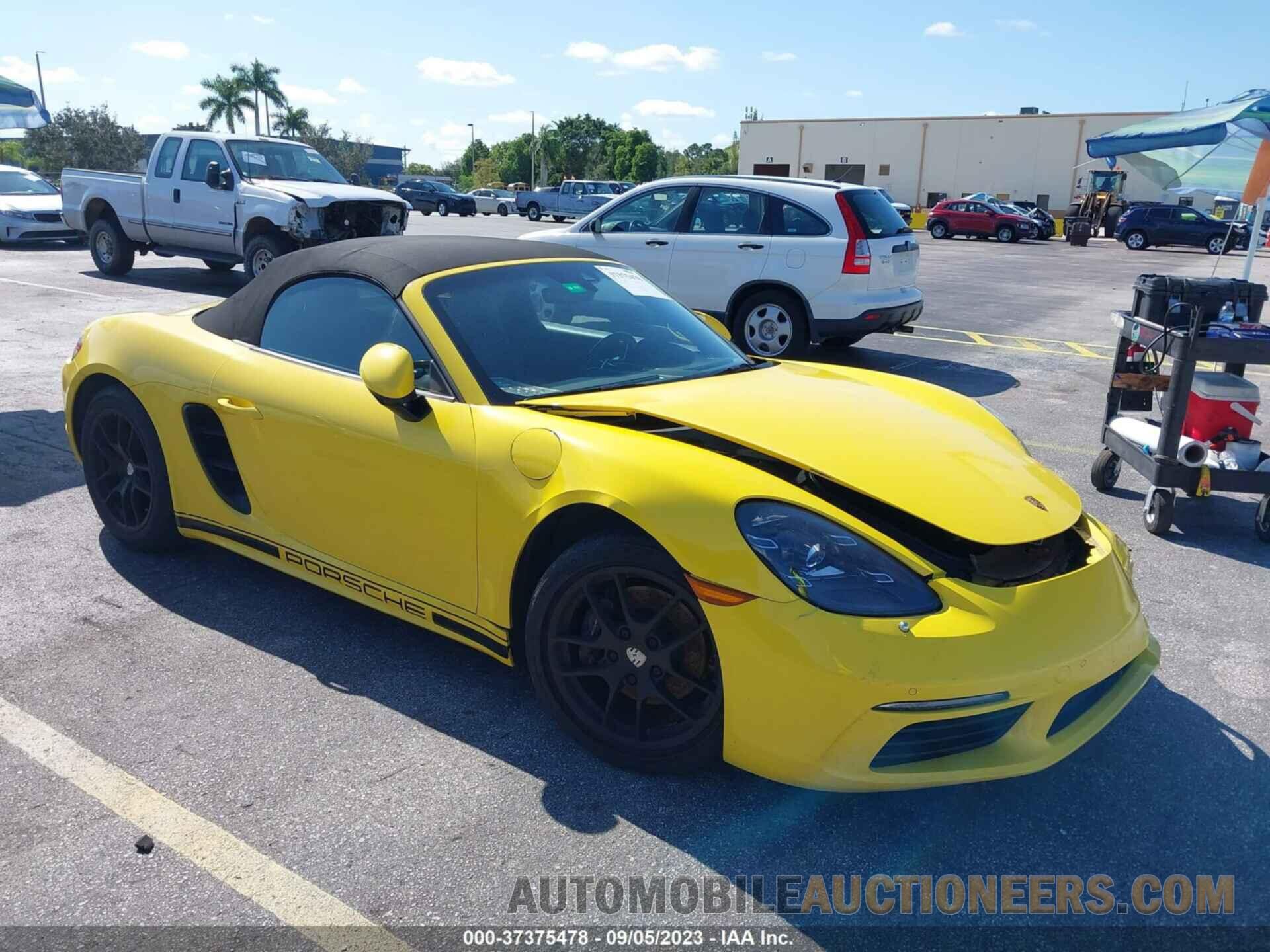 WP0CA2A88HS221145 PORSCHE 718 BOXSTER 2017