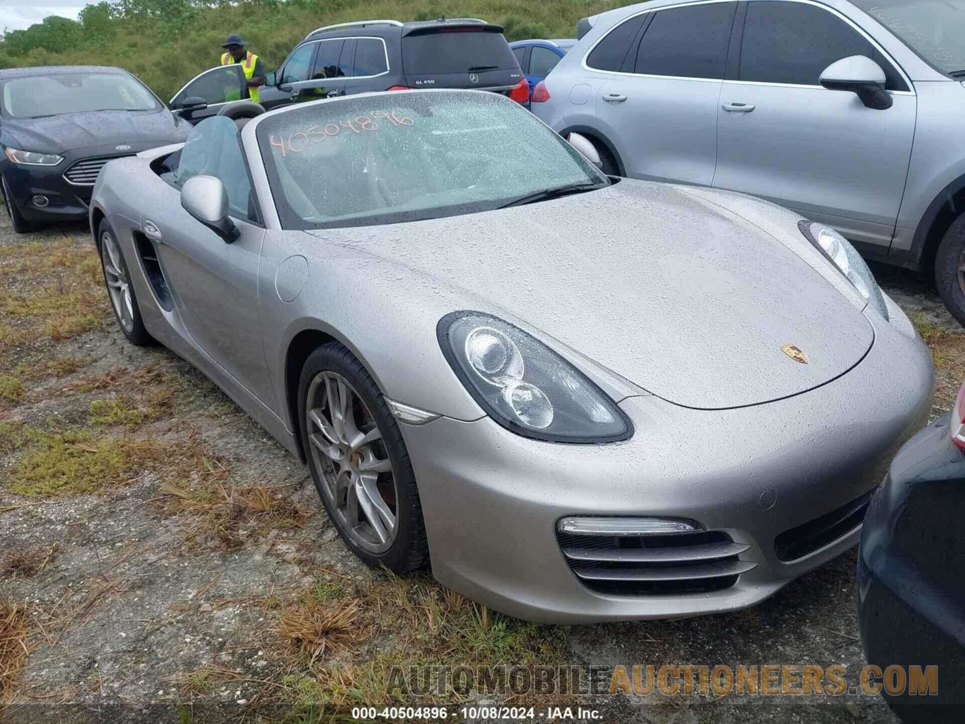 WP0CA2A89DS114857 PORSCHE BOXSTER 2013