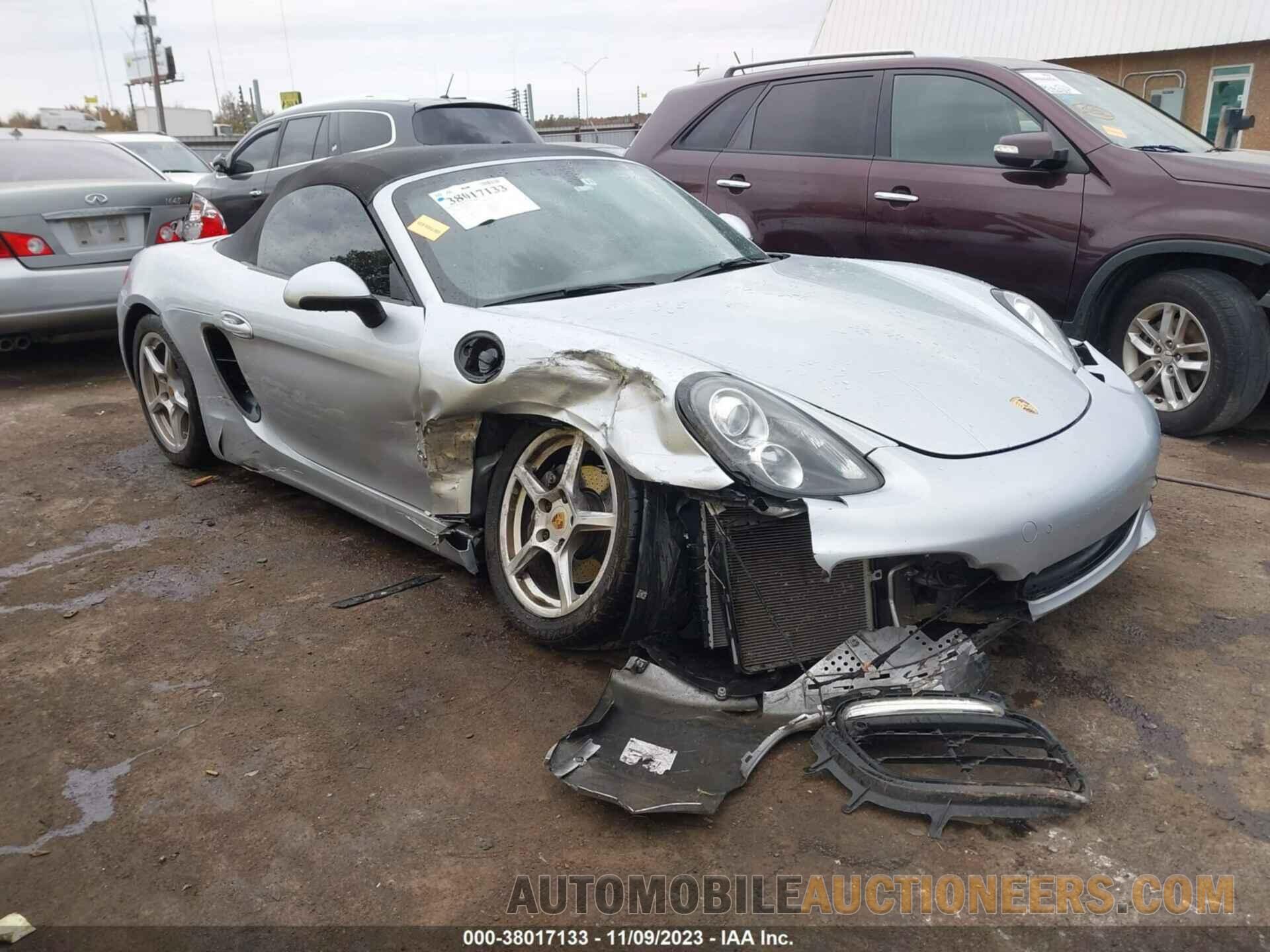 WP0CA2A89FS120368 PORSCHE BOXSTER 2015