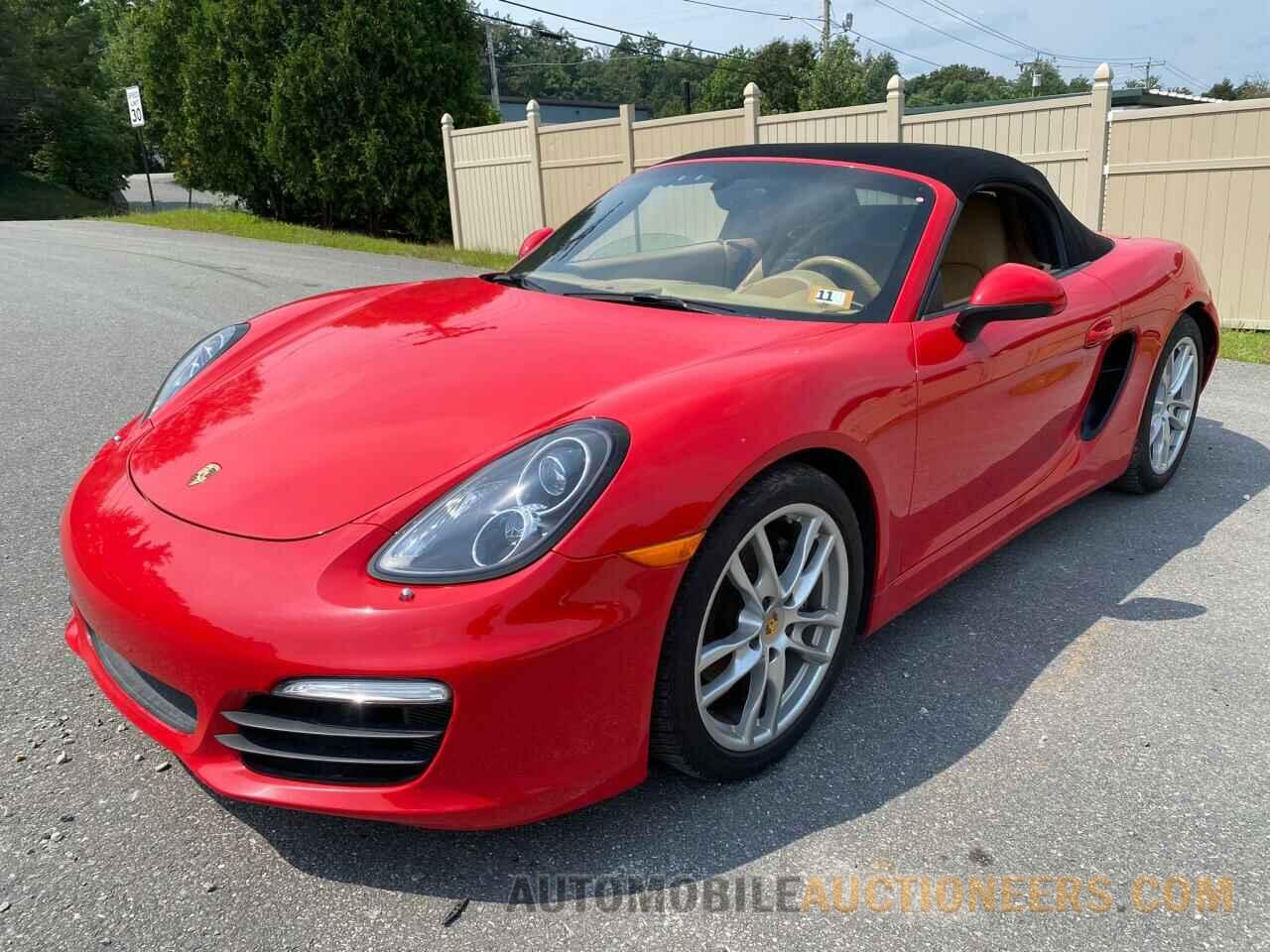 WP0CA2A89GS120758 PORSCHE BOXSTER 2016