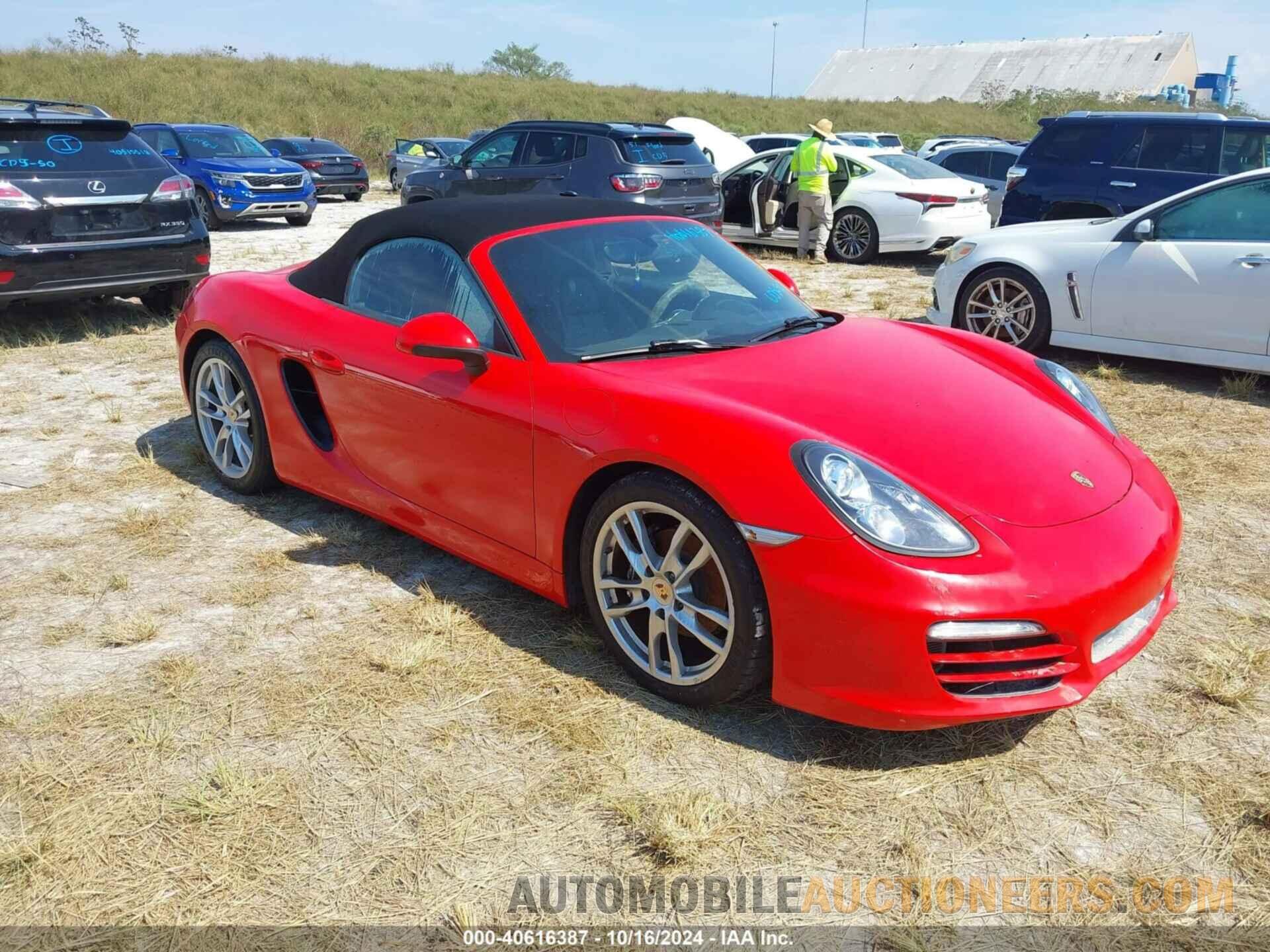 WP0CA2A8XDS113779 PORSCHE BOXSTER 2013