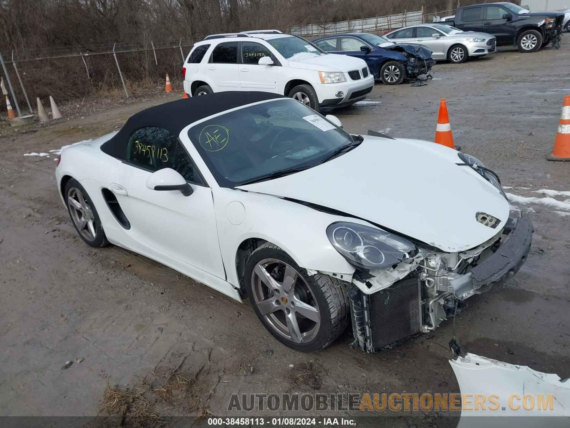 WP0CA2A8XFS120296 PORSCHE BOXSTER 2015