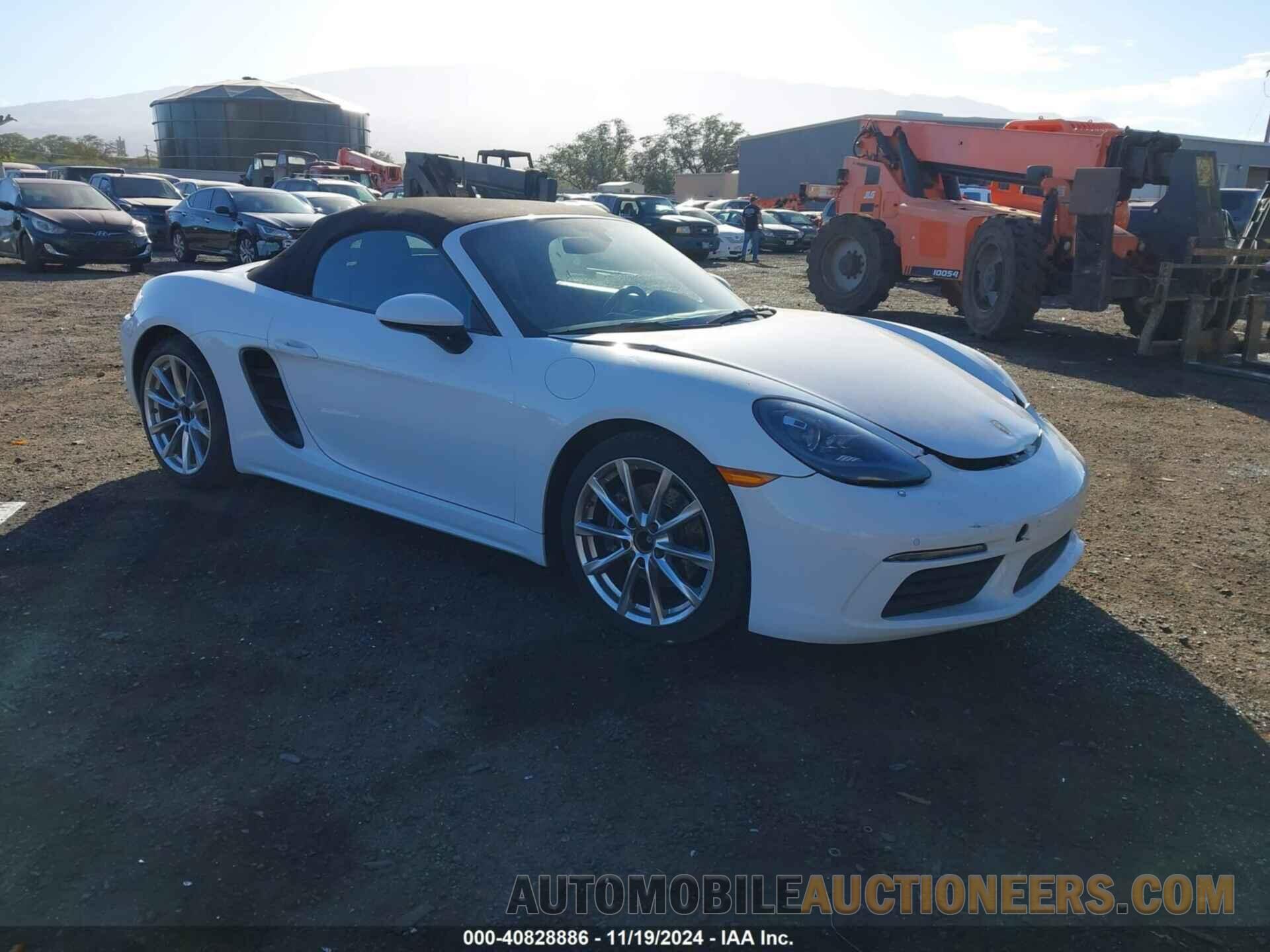 WP0CA2A8XJS210766 PORSCHE BOXSTER 2018