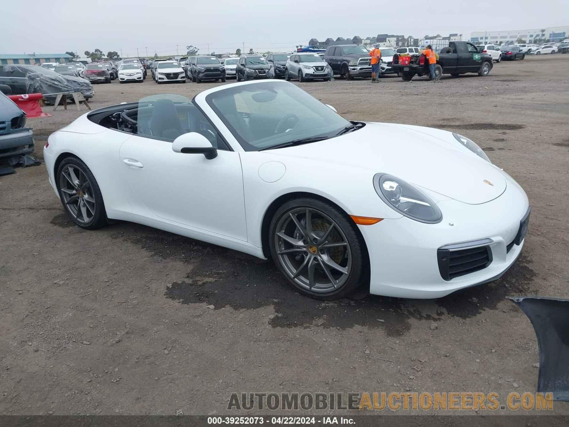 WP0CA2A90HS141167 PORSCHE 911 2017