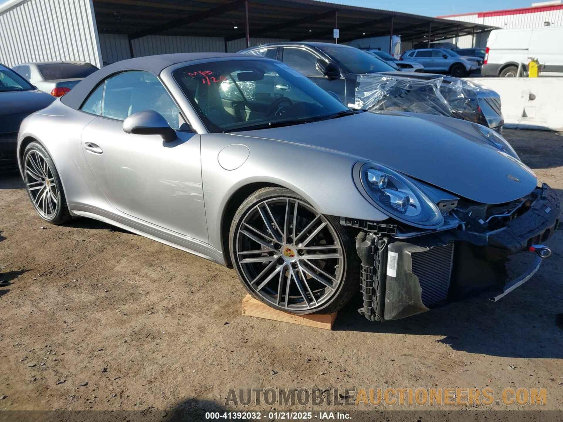 WP0CA2A92KS129254 PORSCHE 911 2019