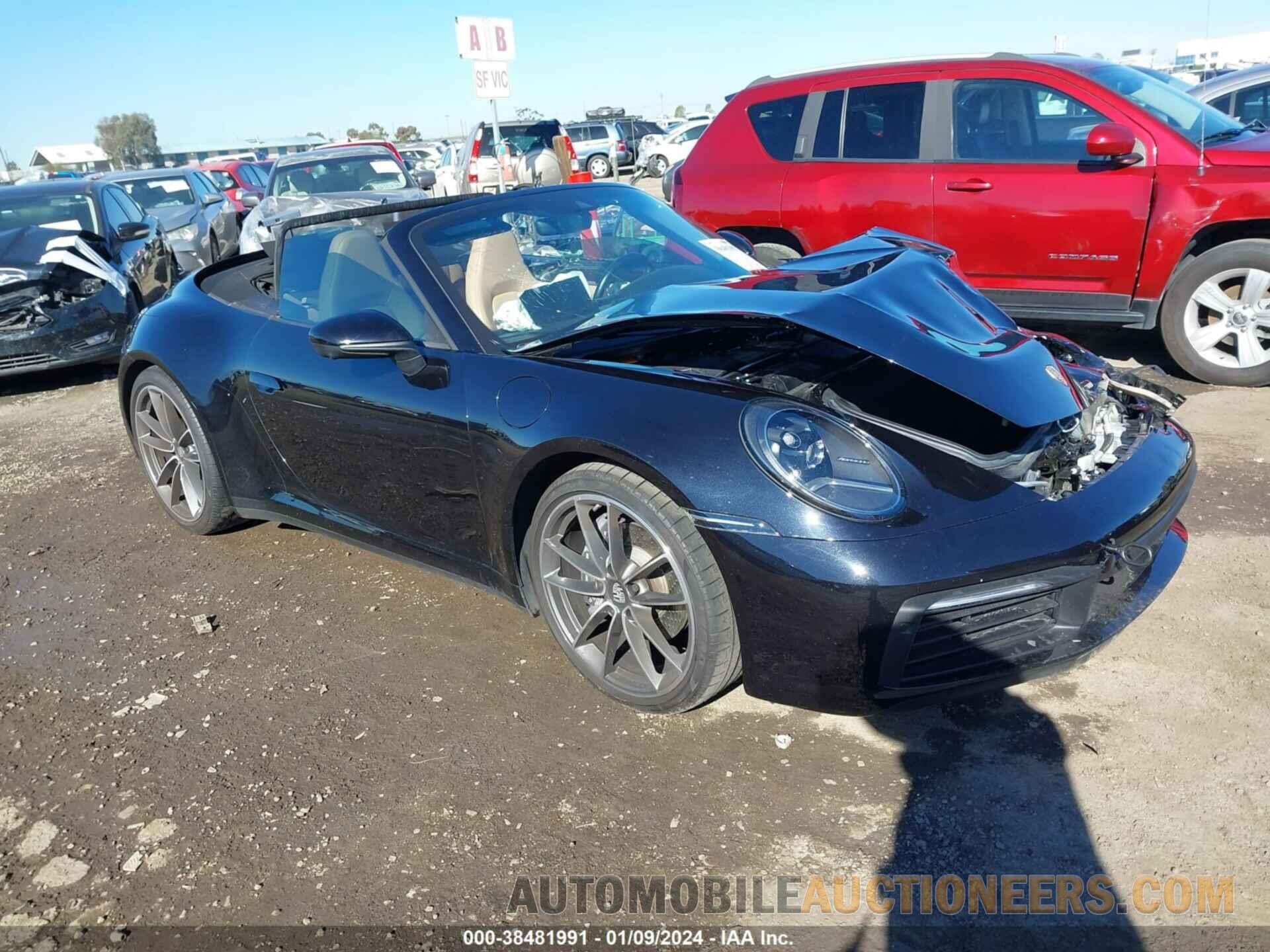 WP0CA2A93MS239734 PORSCHE 911 2021