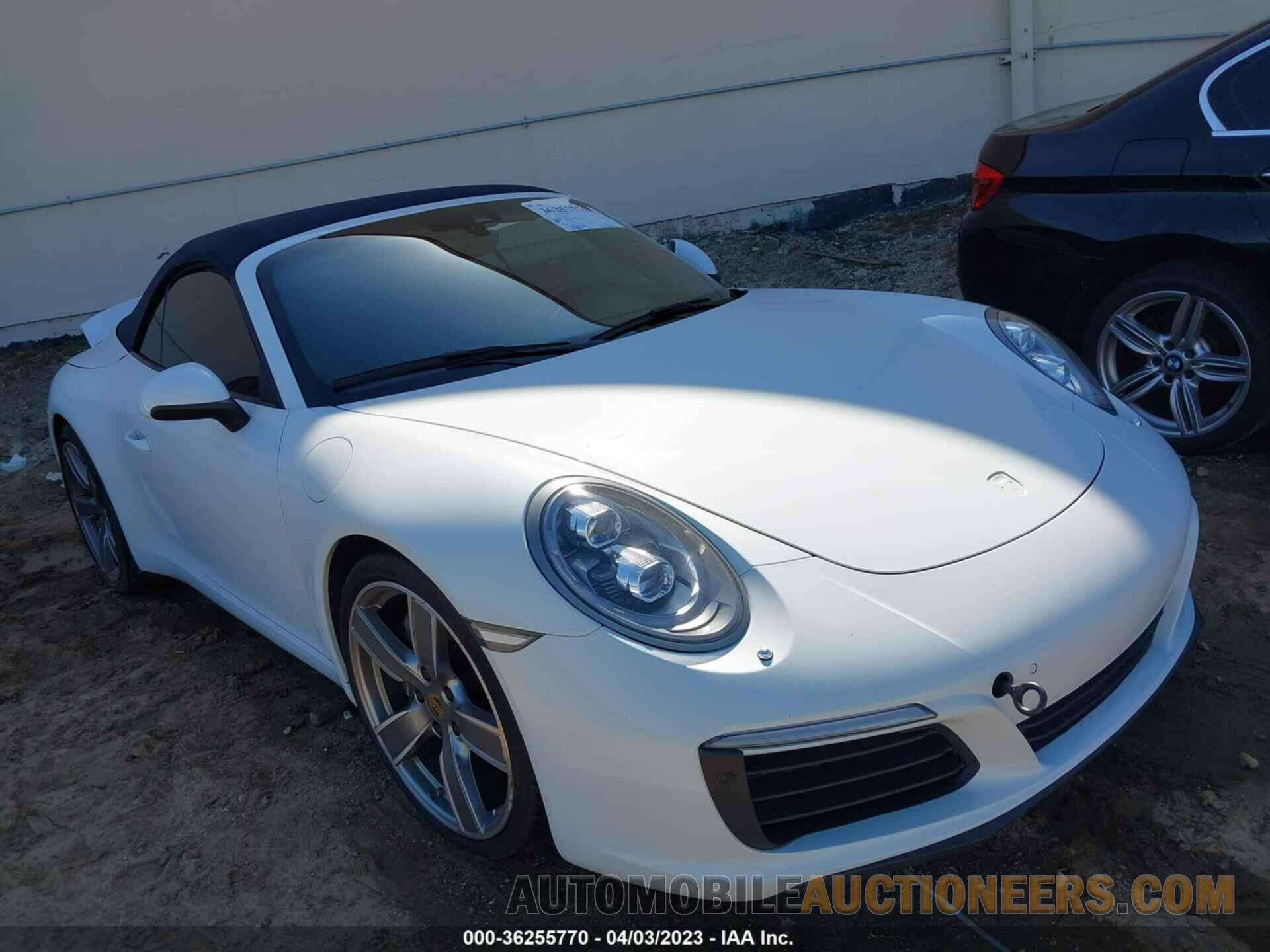 WP0CA2A96HS141190 PORSCHE 911 2017