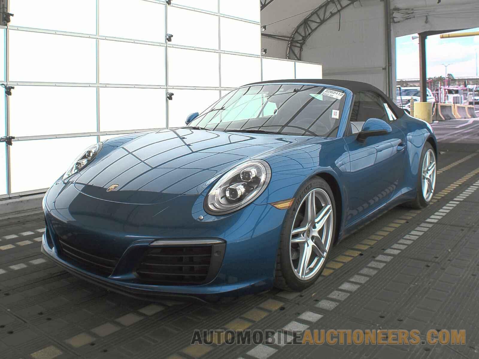 WP0CA2A96HS141254 Porsche 911 Cabri 2017