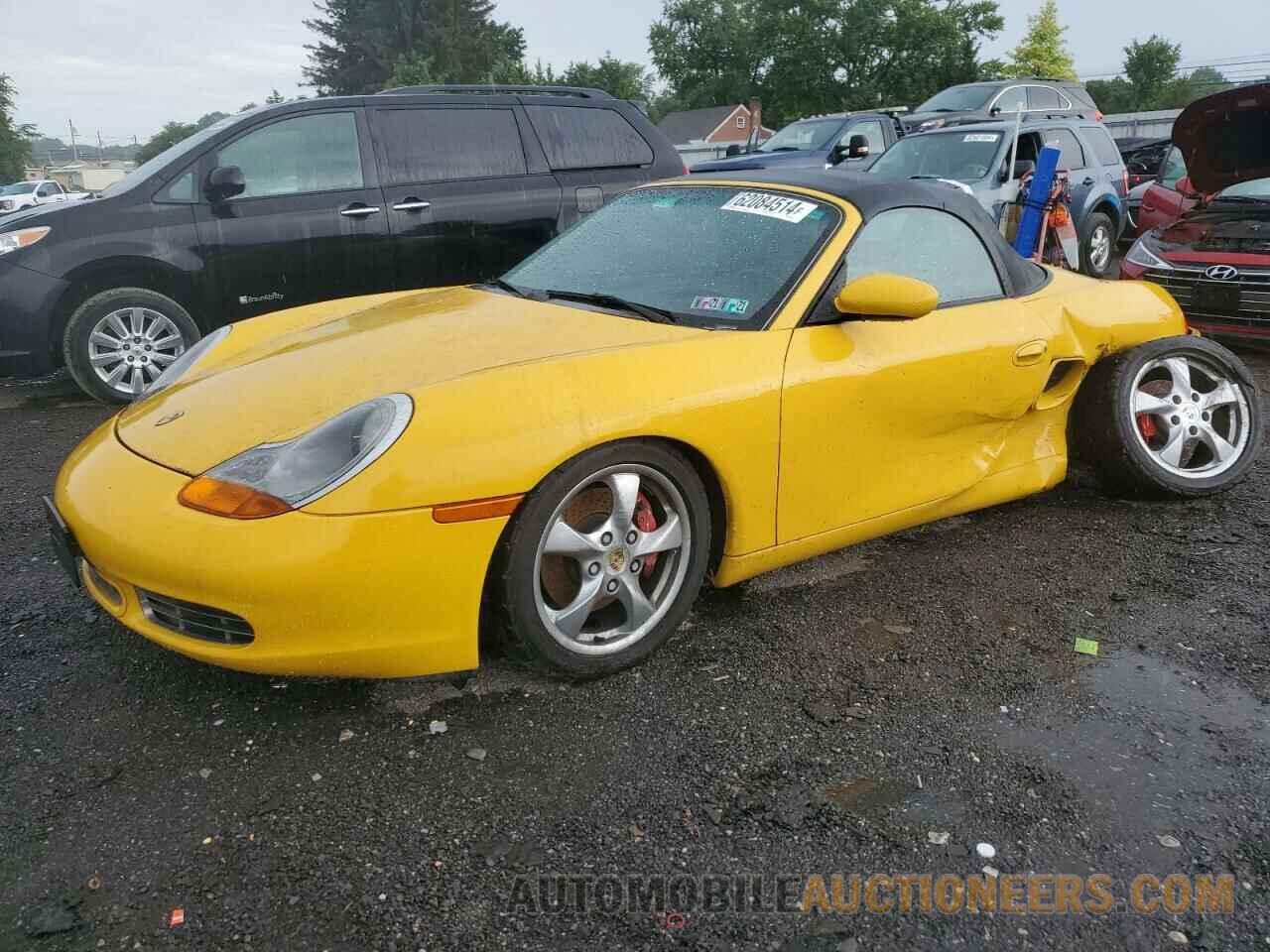 WP0CB29852U663846 PORSCHE BOXSTER 2002